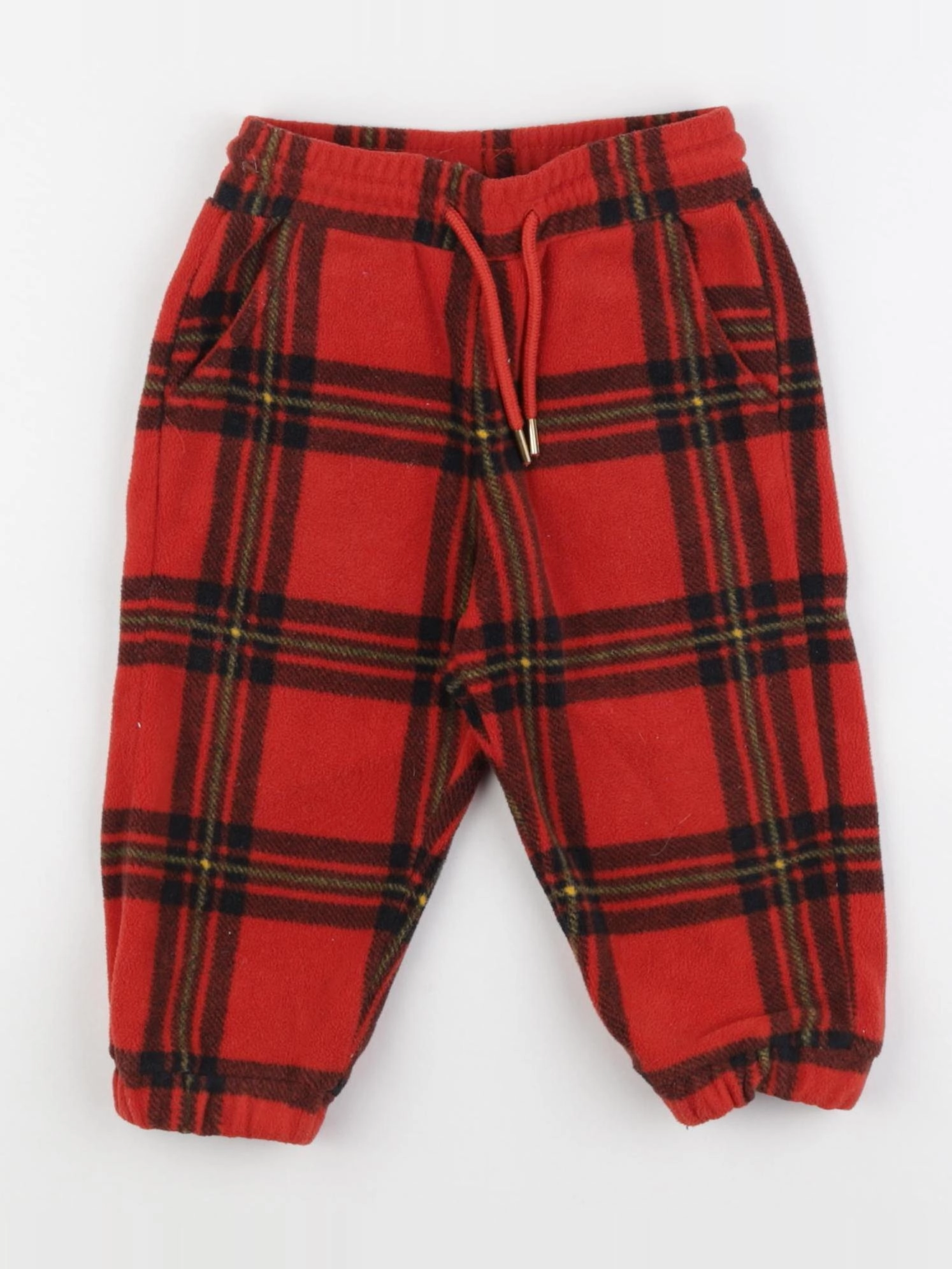 Mini Rodini - jogging rouge - 9/18 mois