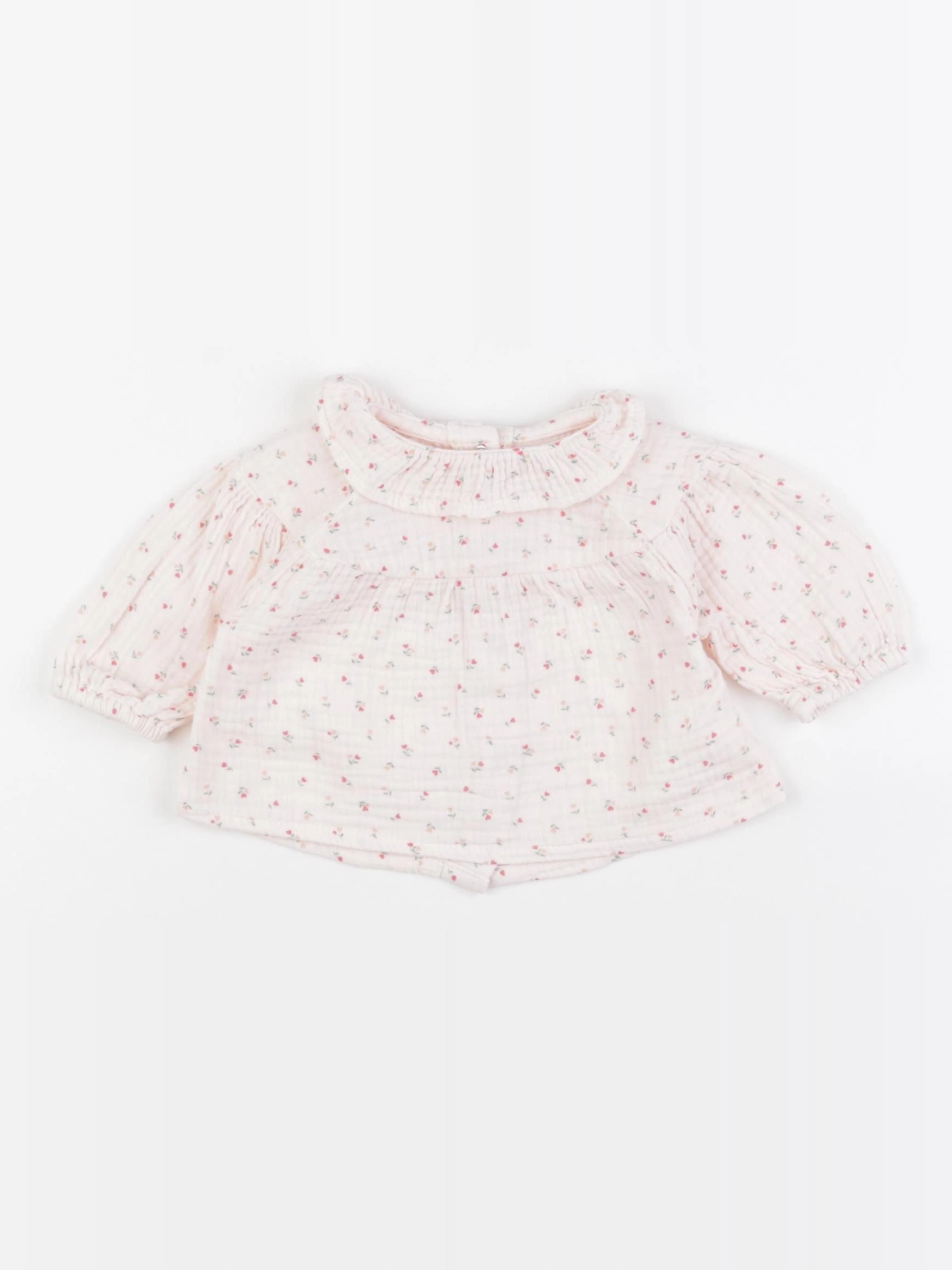 Vertbaudet - blouse rose - 1 mois