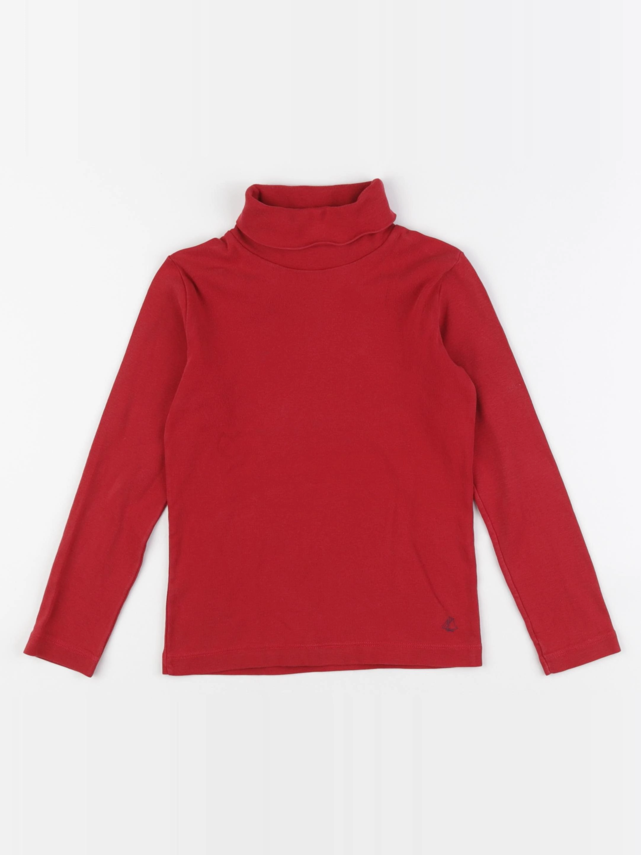 Petit Bateau - pull rouge - 6 mois à 6 ans