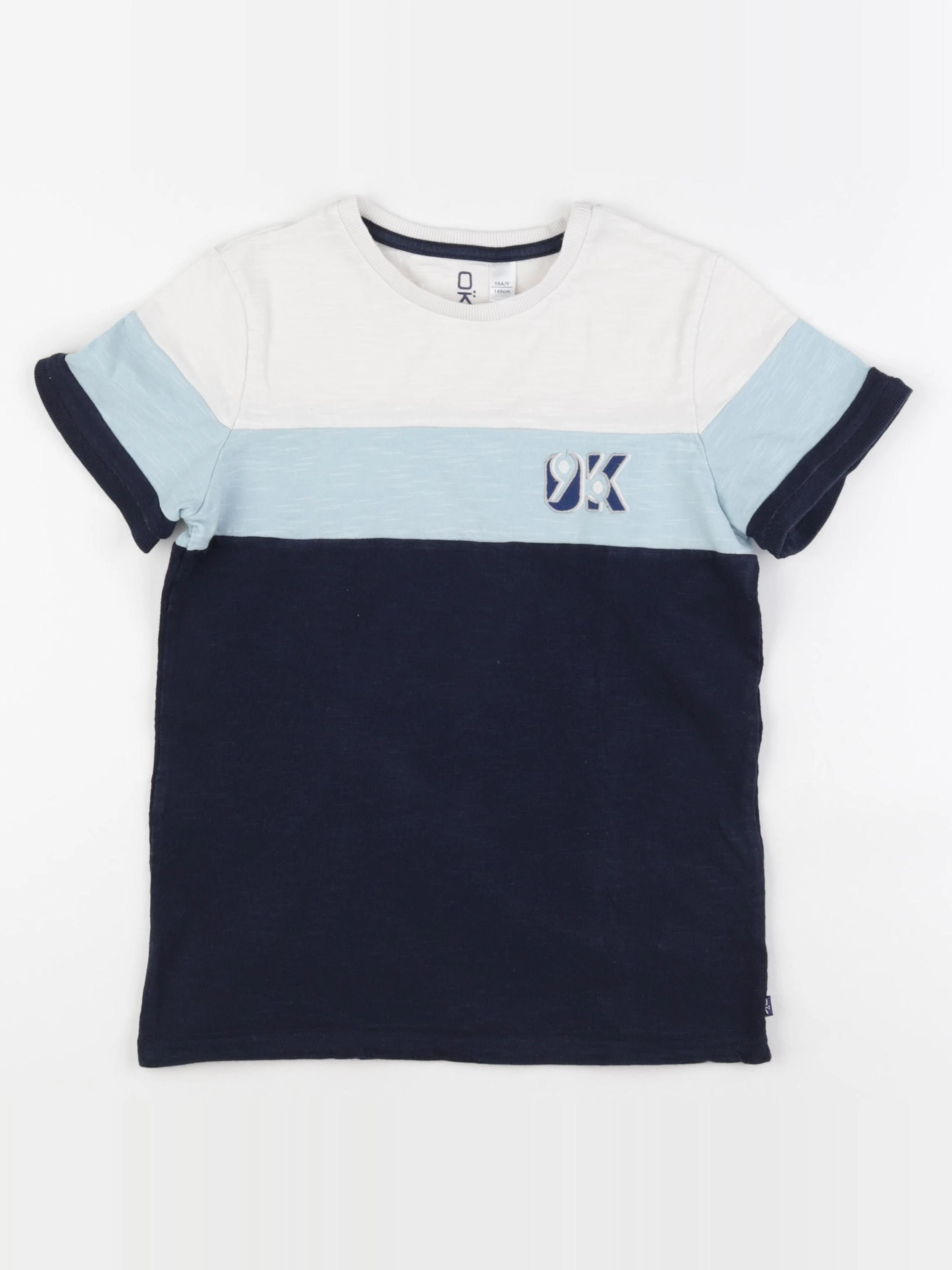 Okaidi - tee-shirt bleu - 10 ans