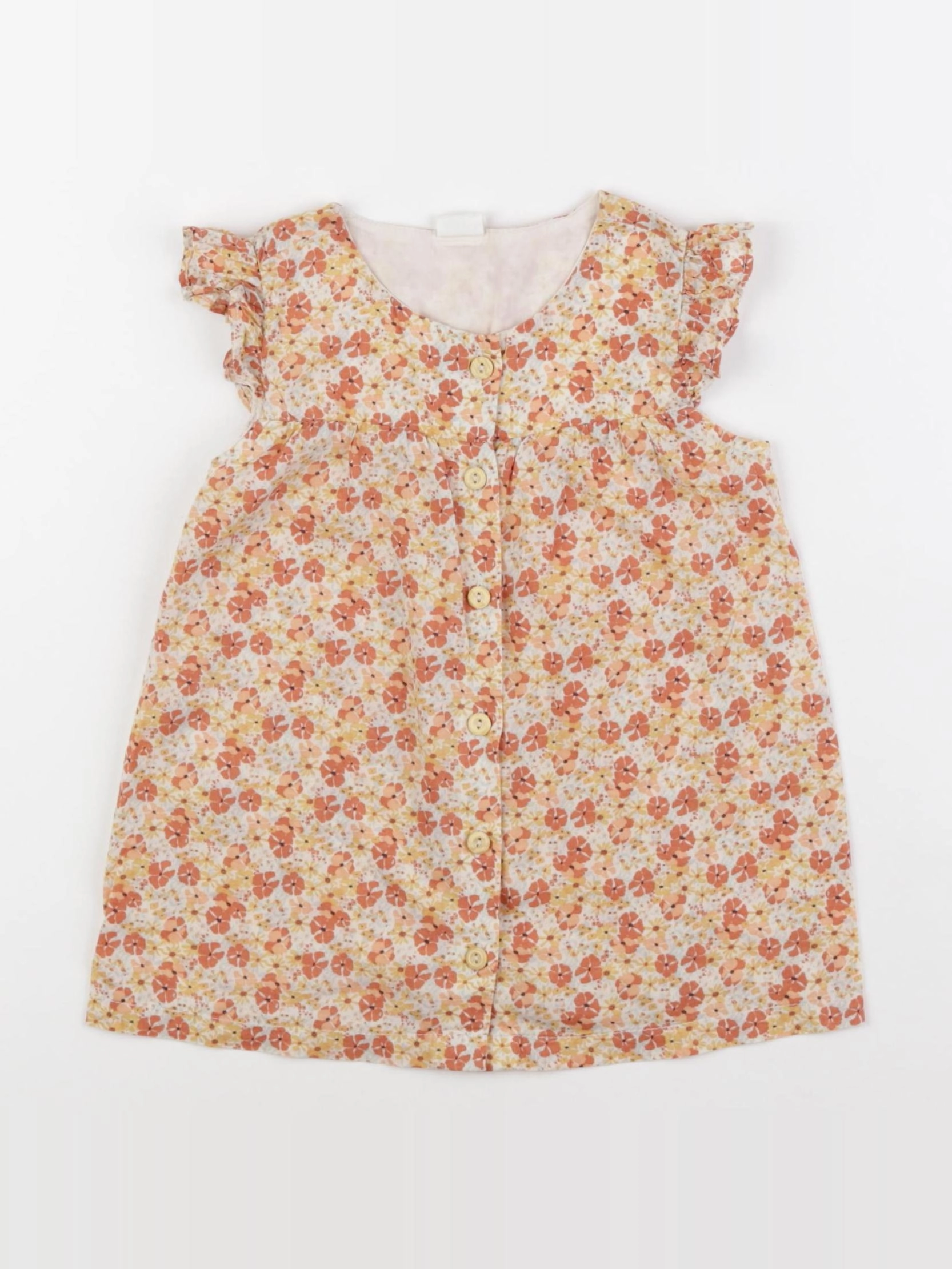 H&M - robe multicolore - 12/18 mois