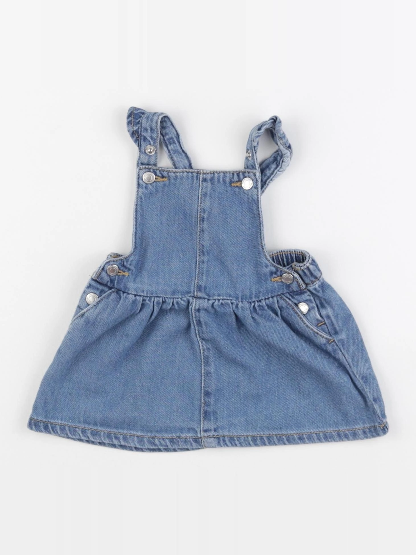 Vertbaudet - robe bleu - 6 mois