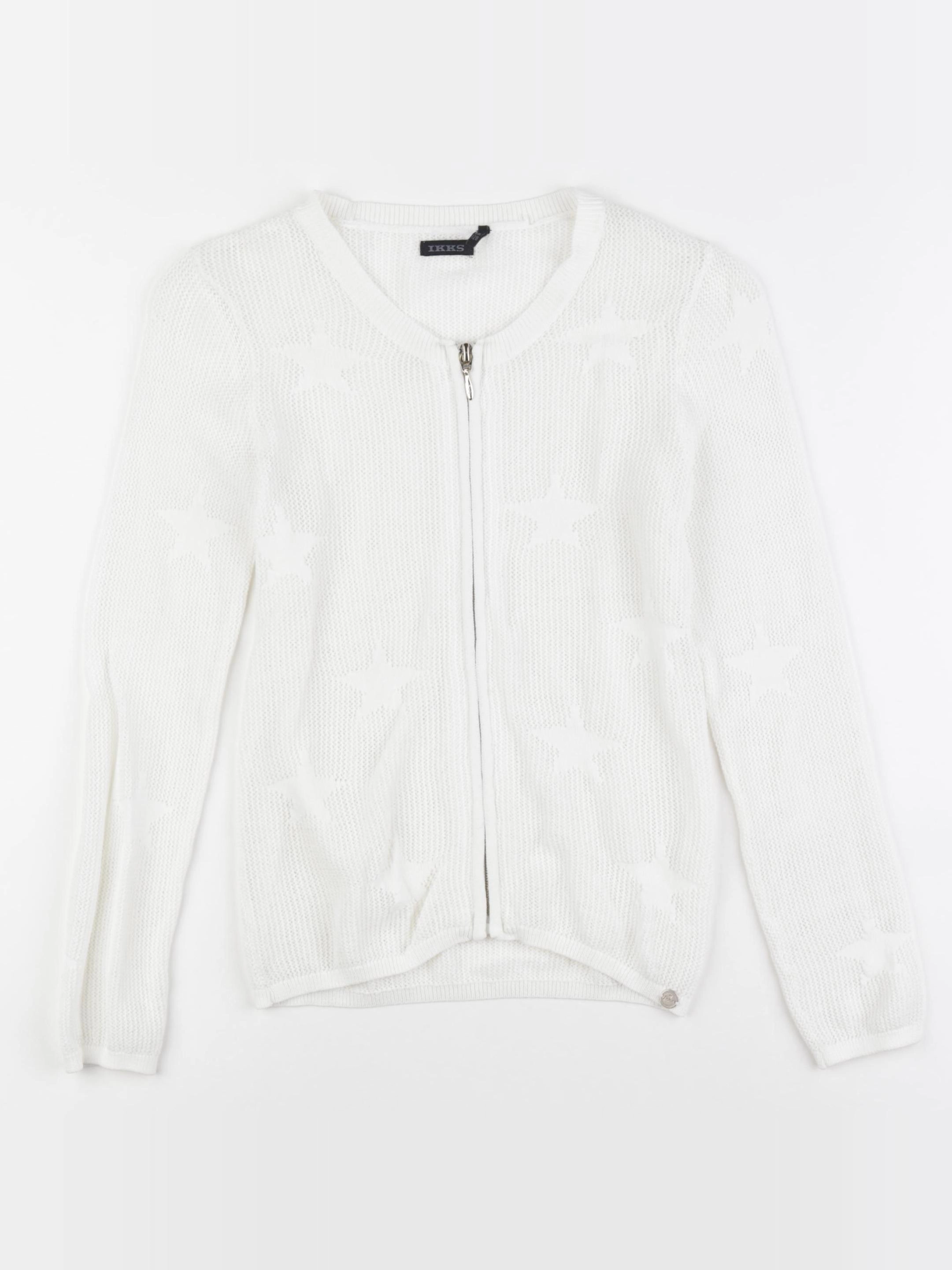 IKKS - gilet transparent blanc - 8 ans