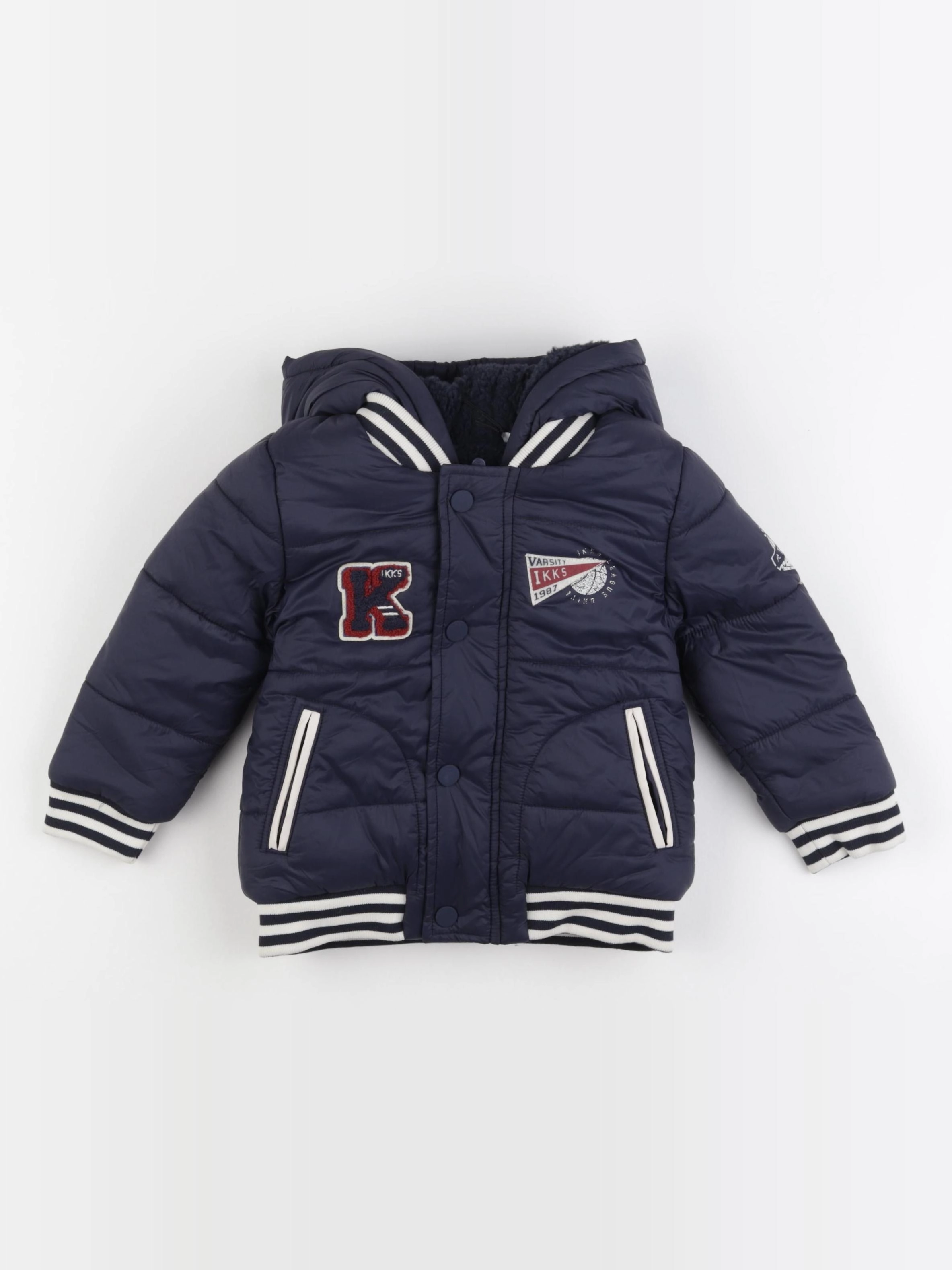 IKKS - doudoune bleu - 2 ans