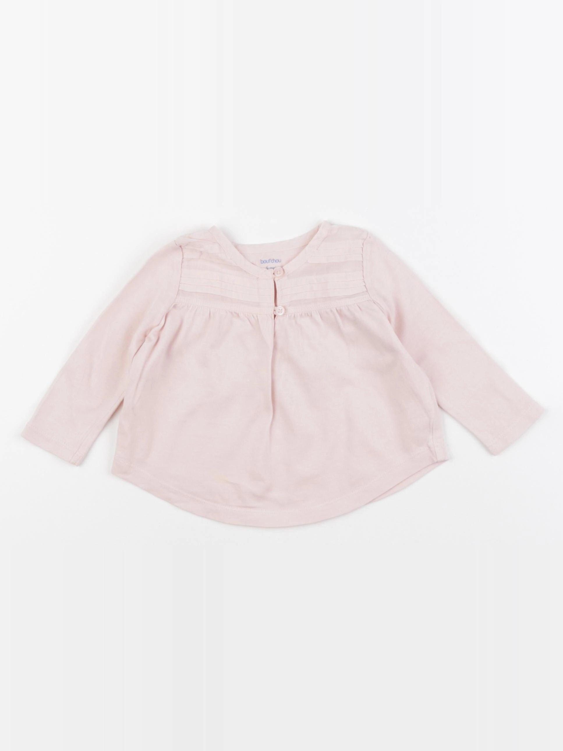 Boutchou - tee-shirt rose - 6 mois