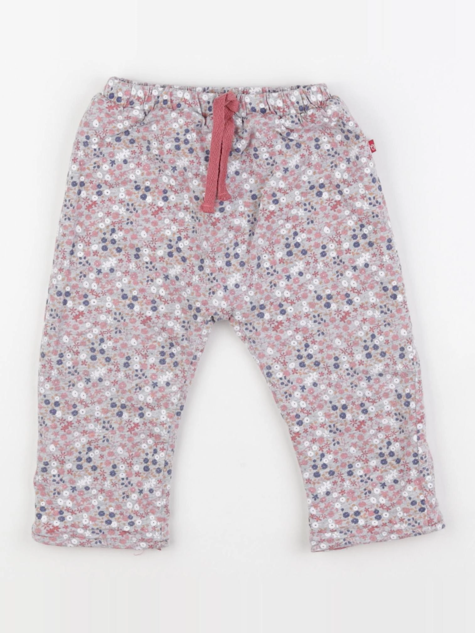 Cadet Rousselle - pantalon doublé multicolore - 18 mois