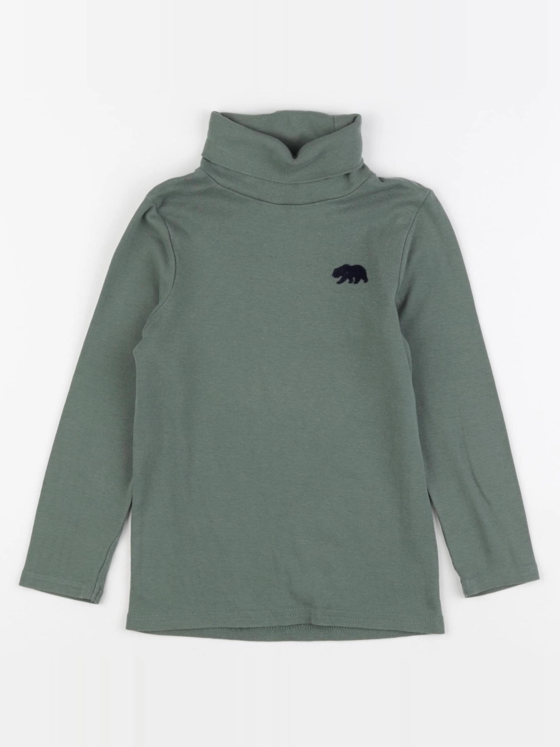 Vertbaudet - sous-pull vert - 6 ans