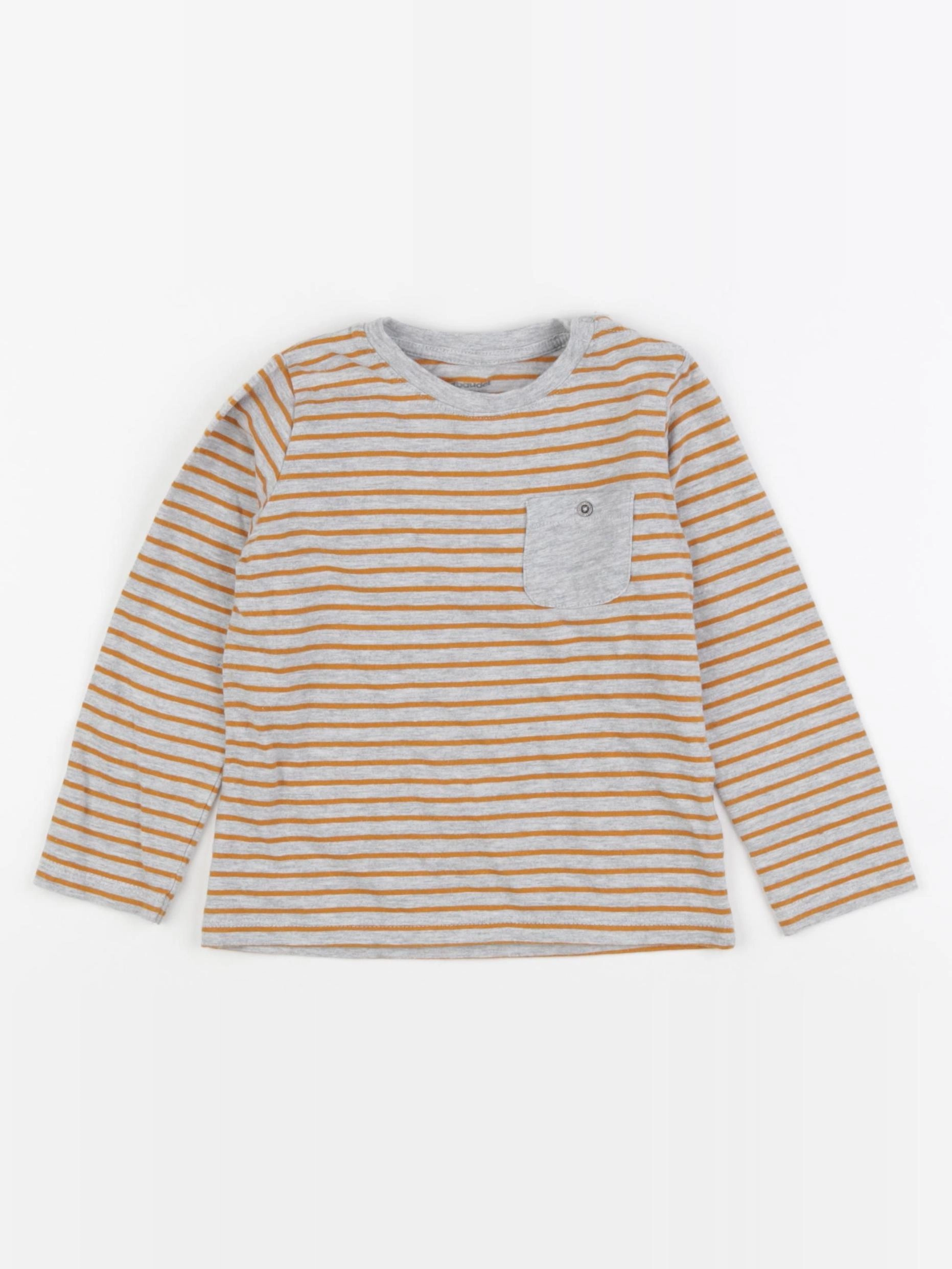 Vertbaudet - tee-shirt gris - 3 ans