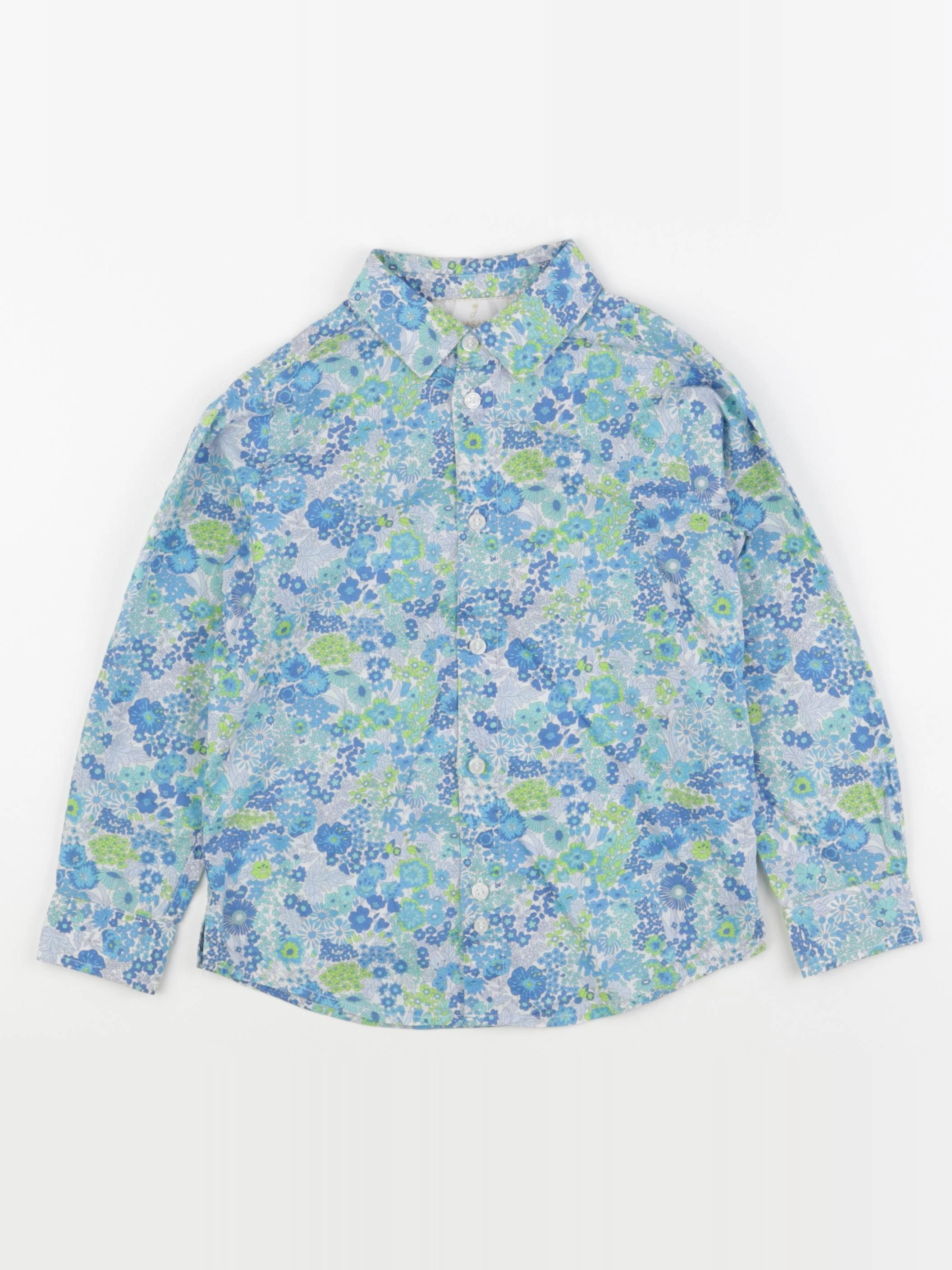 Jacadi - chemise liberty bleu - 6 ans