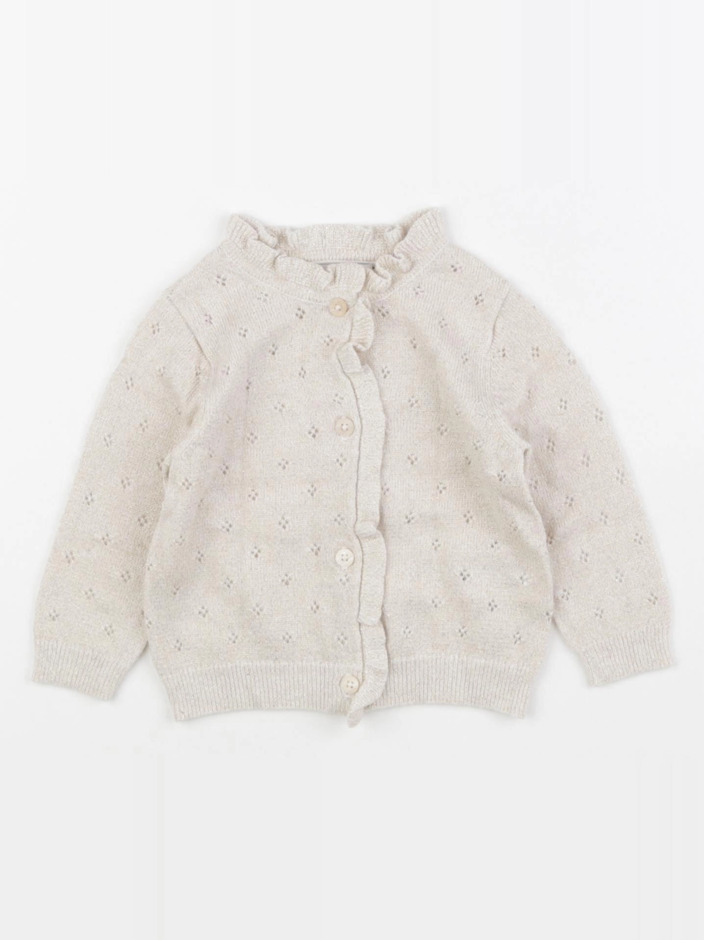 Cyrillus - gilet or - 6 mois