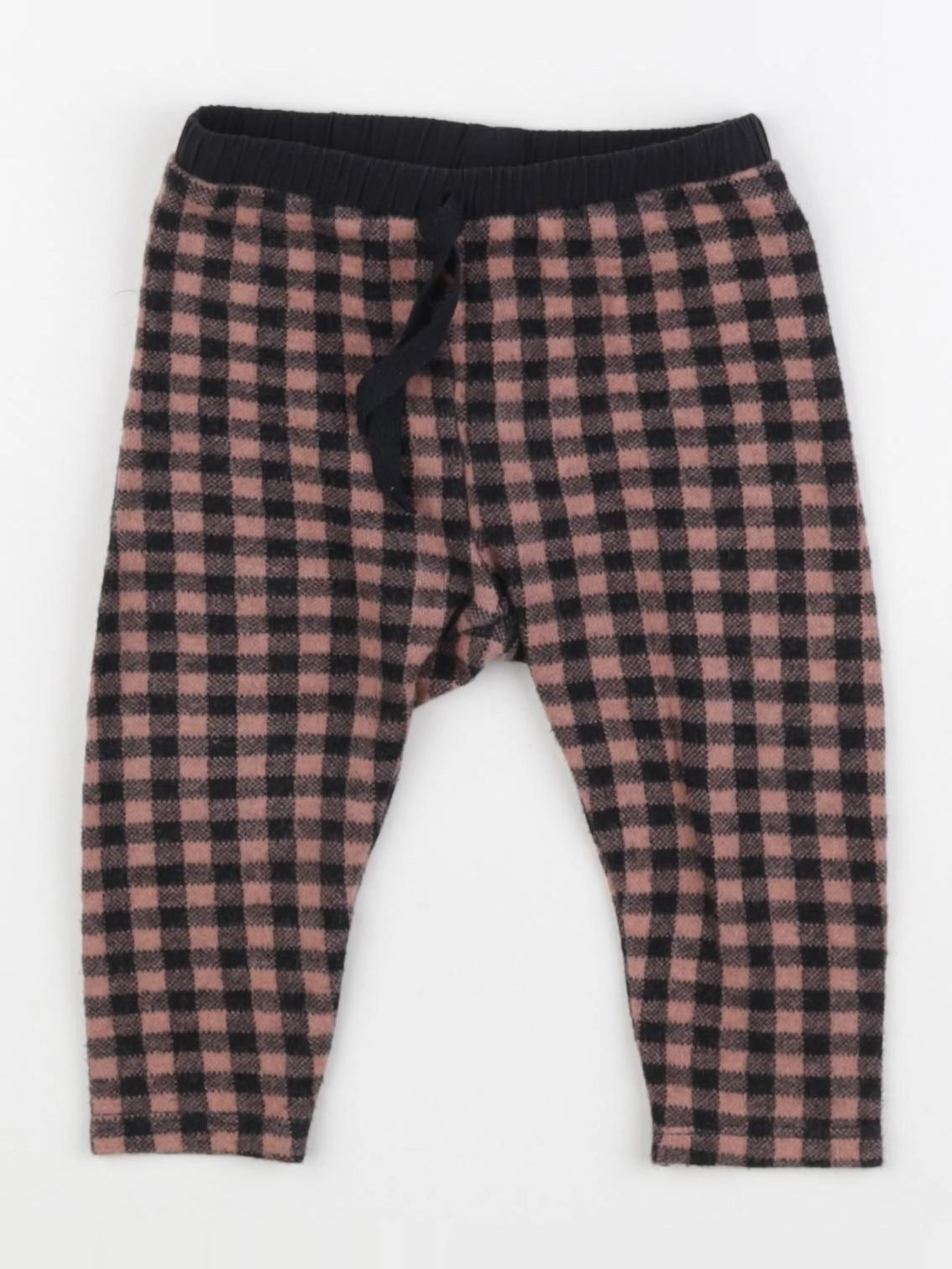 Zara - pantalon marron, noir - 9/12 mois