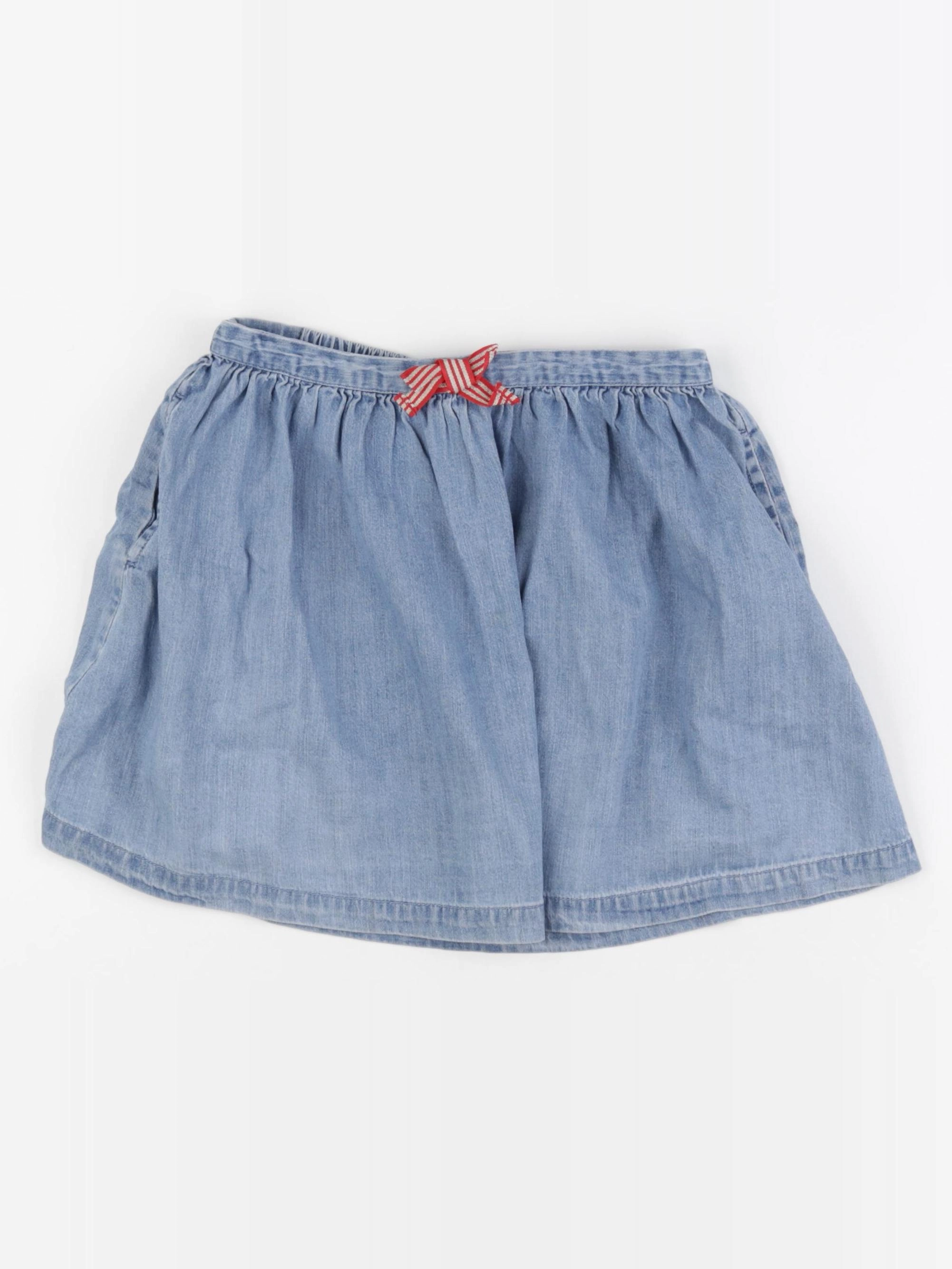 Galeries Lafayette - jupe bleu - 8 ans