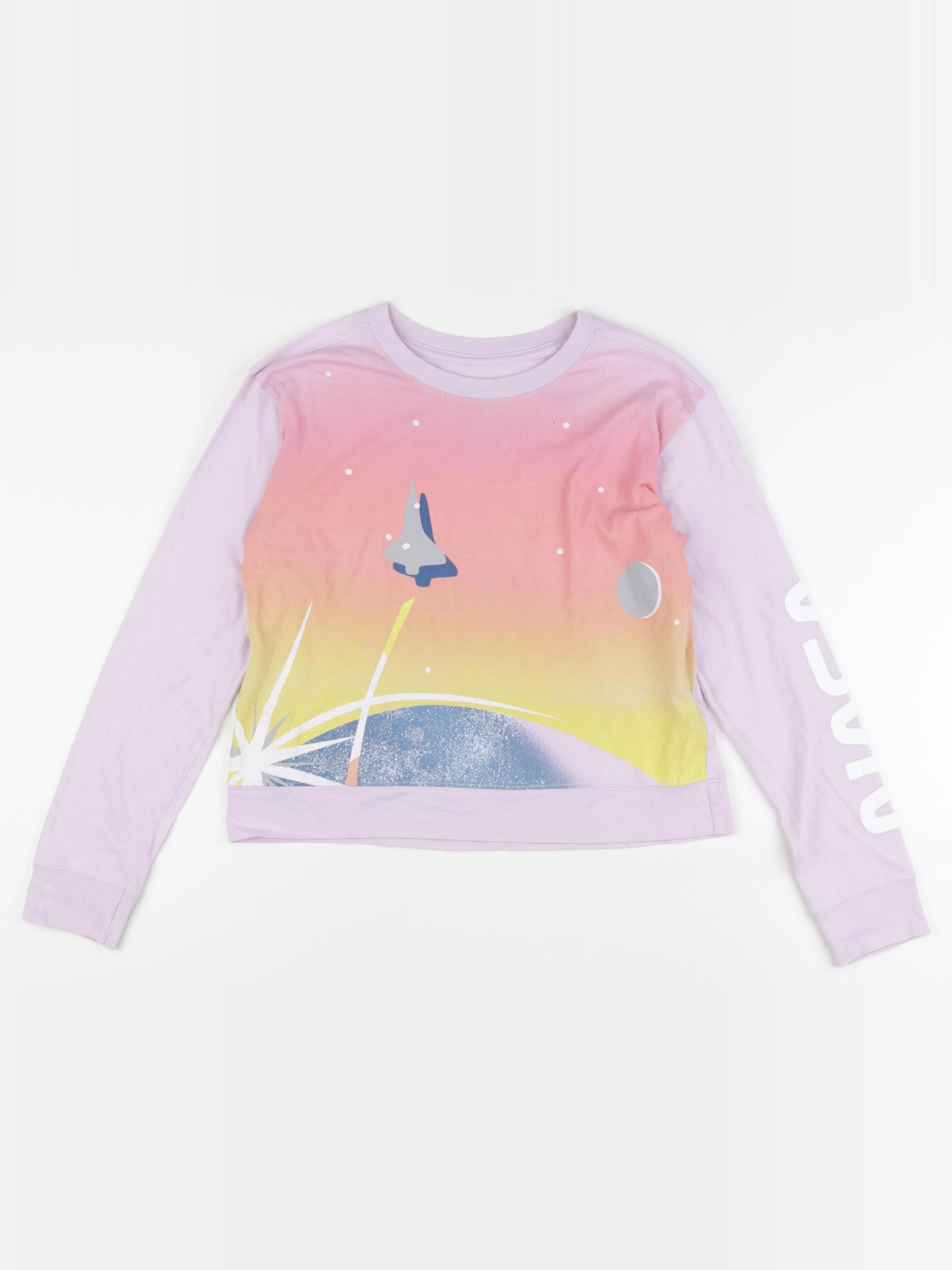 GAP - tee-shirt violet, rose - 10 ans