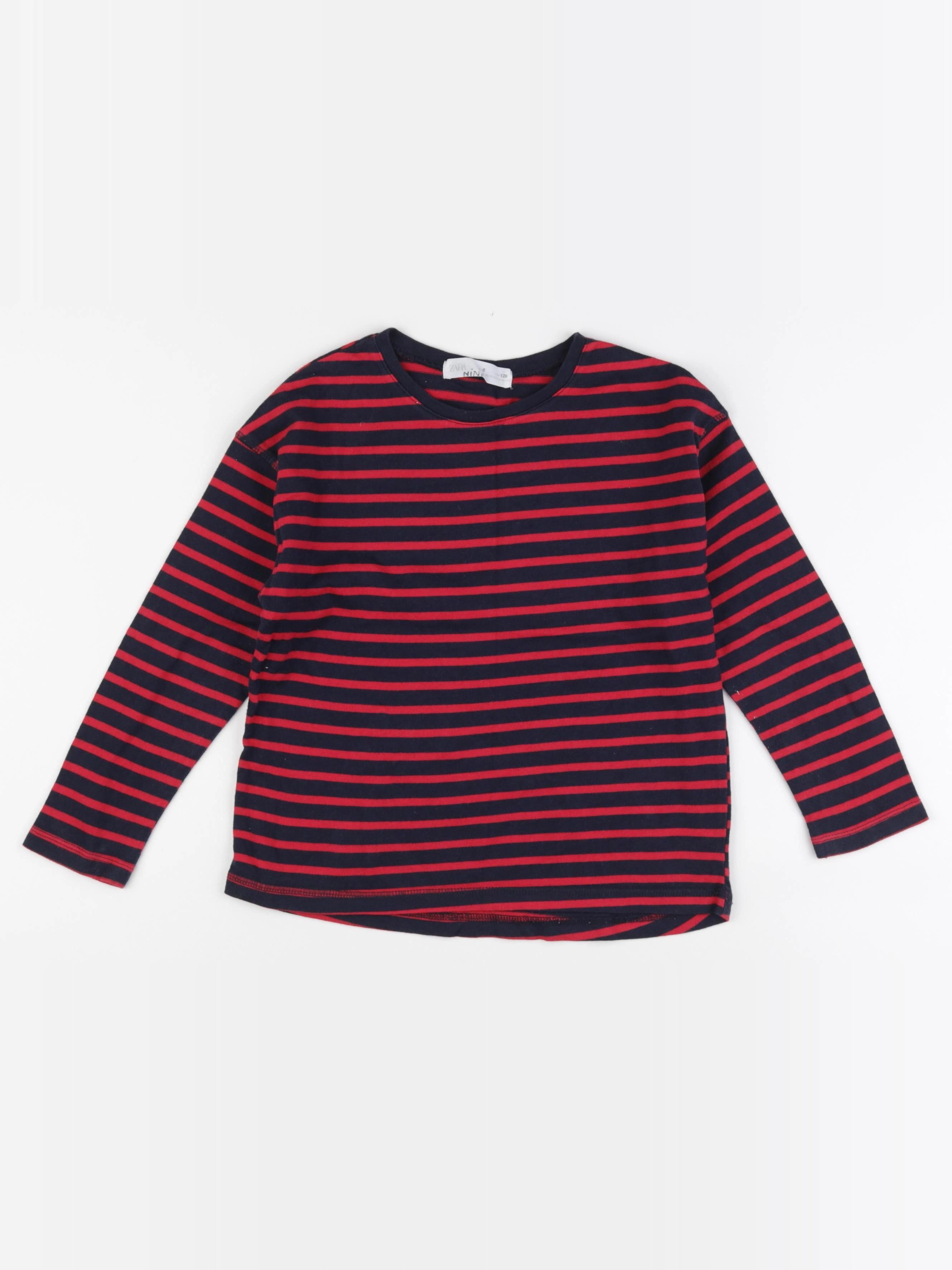 Zara - tee-shirt rouge - 8 ans