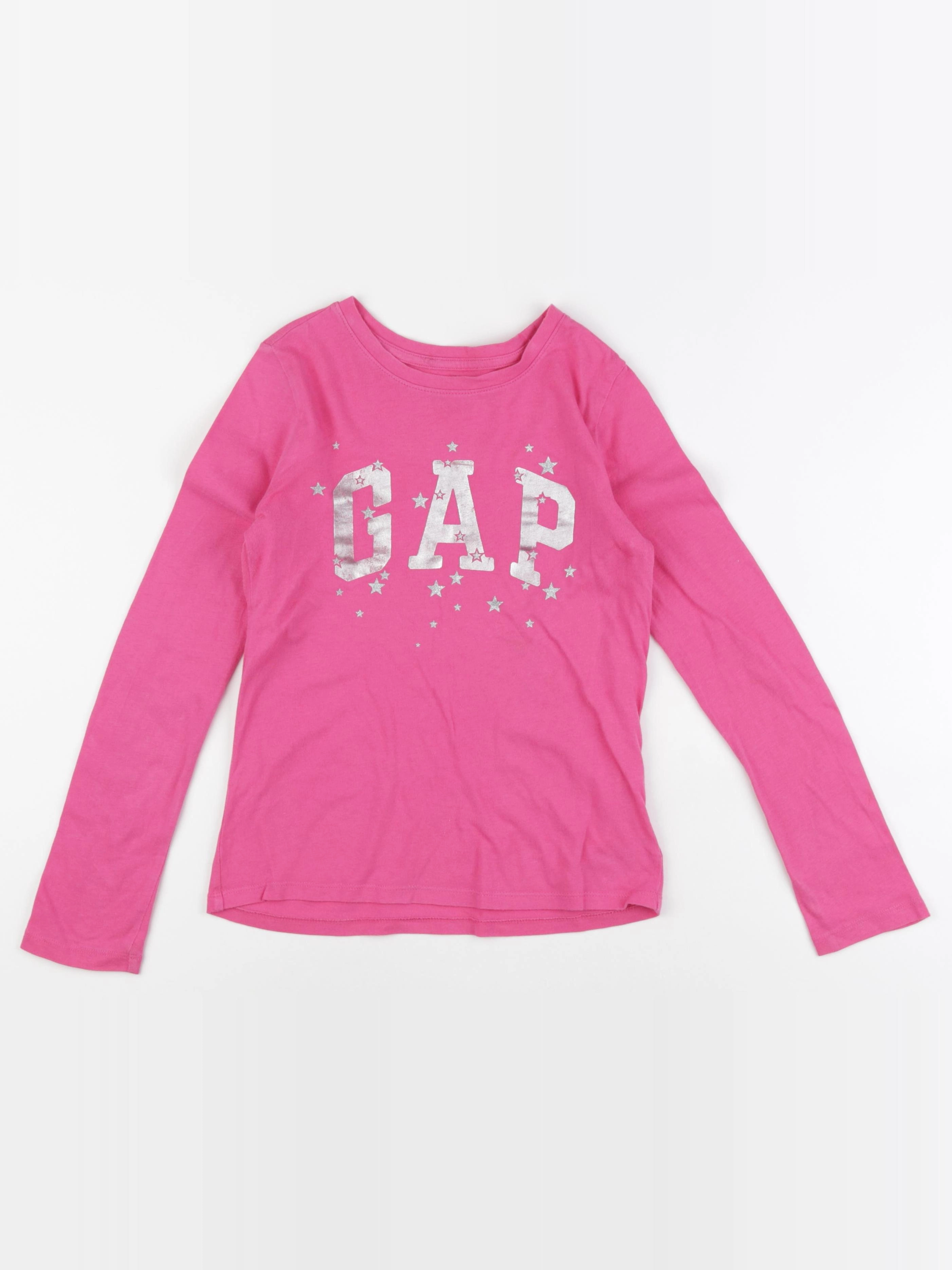 GAP - tee-shirt rose - 8/9 ans