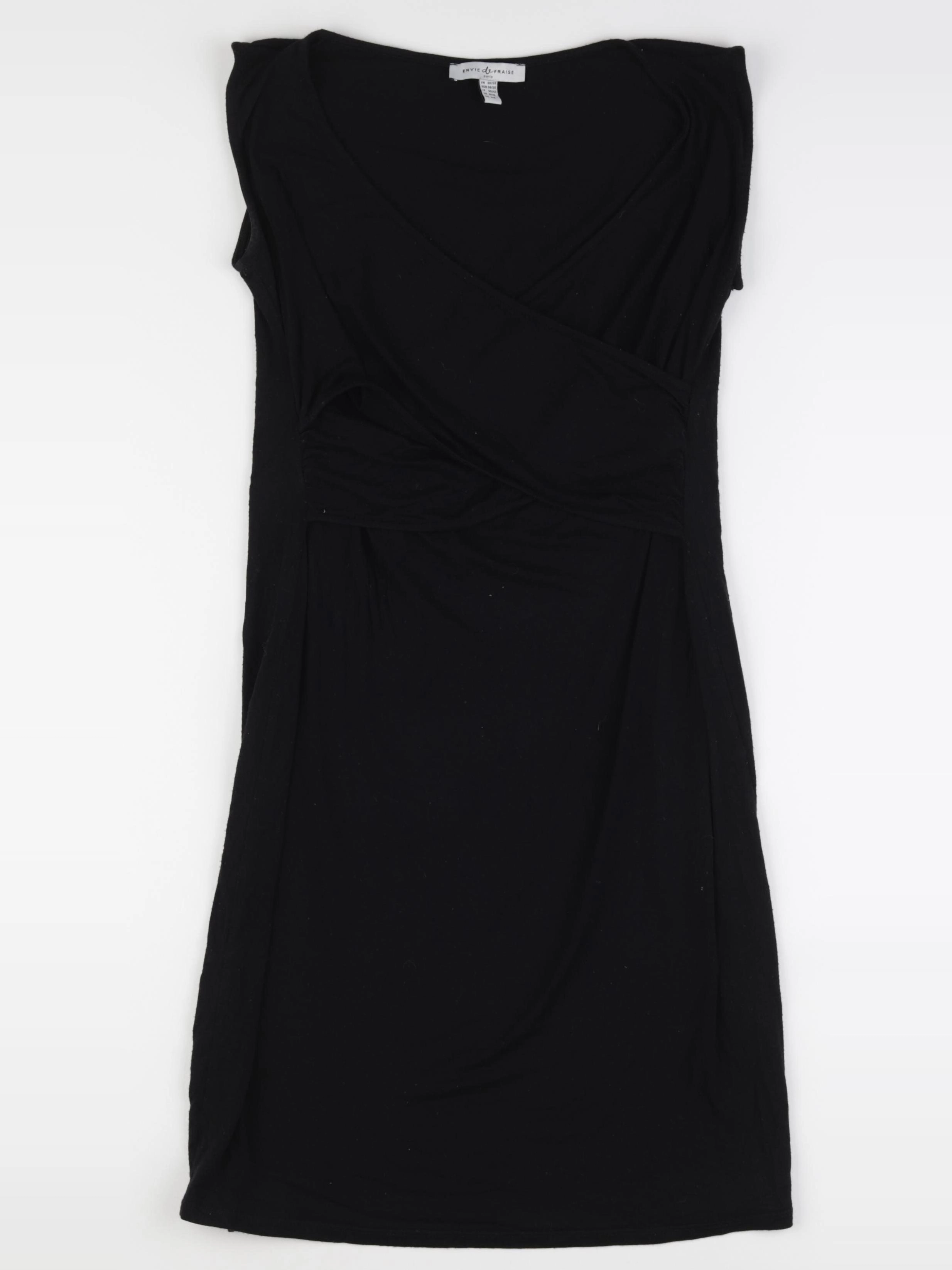 Envie de fraise - robe grossesse, allaitement noir - 36 à 38