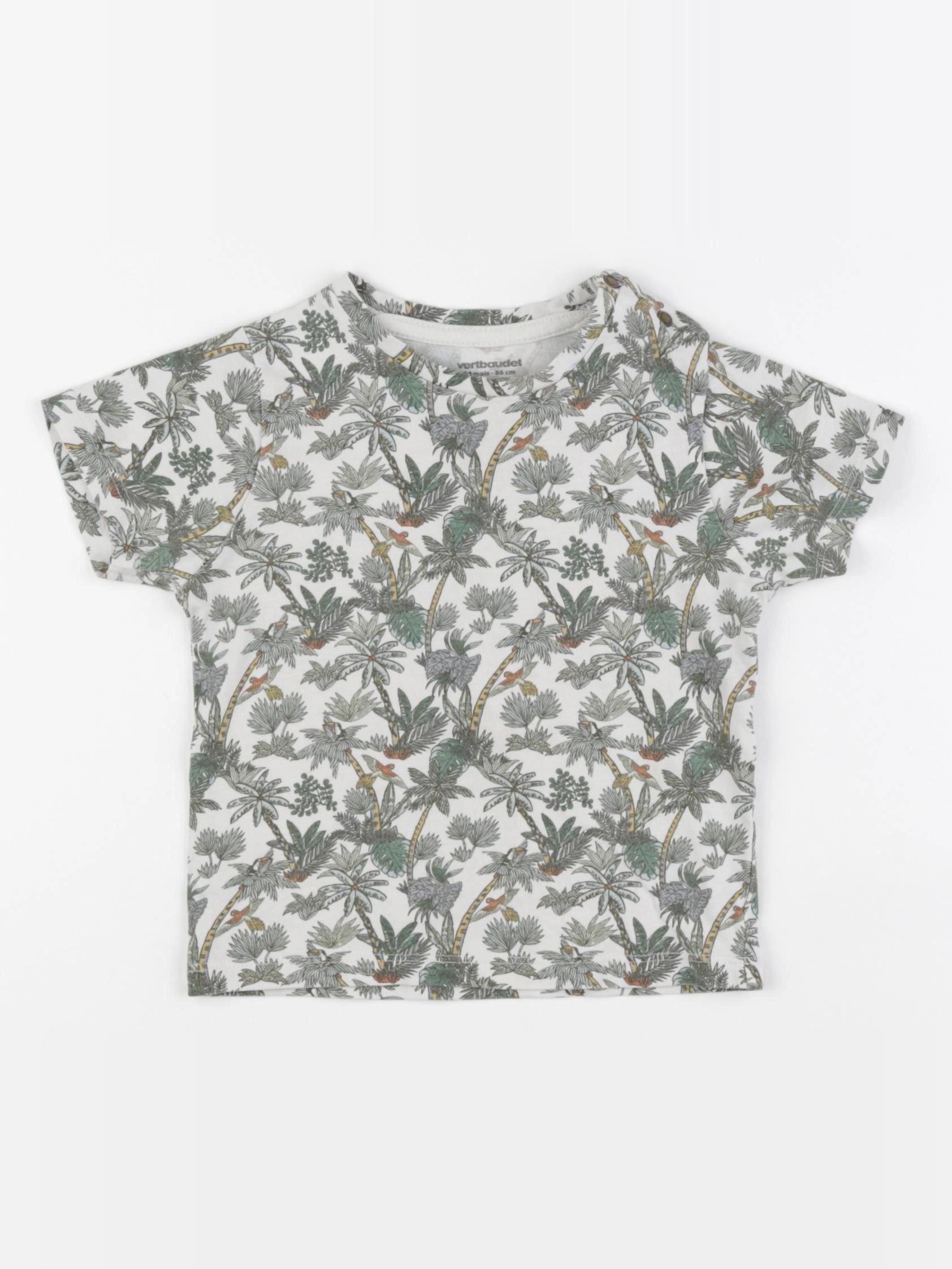Vertbaudet - tee-shirt multicolore - 24 mois
