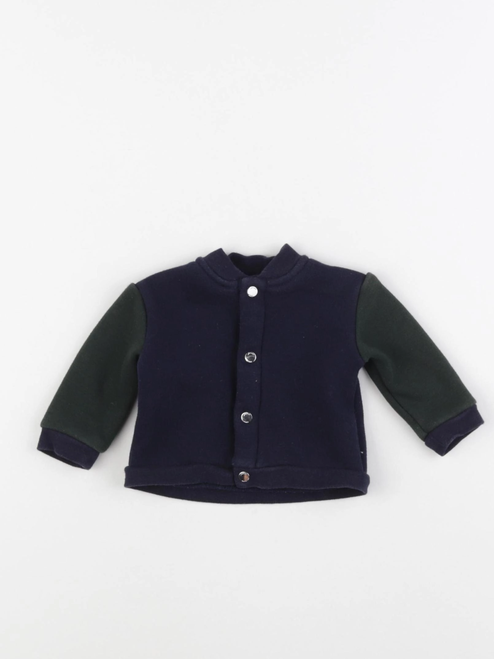 Jacadi - sweat bleu - 1 mois