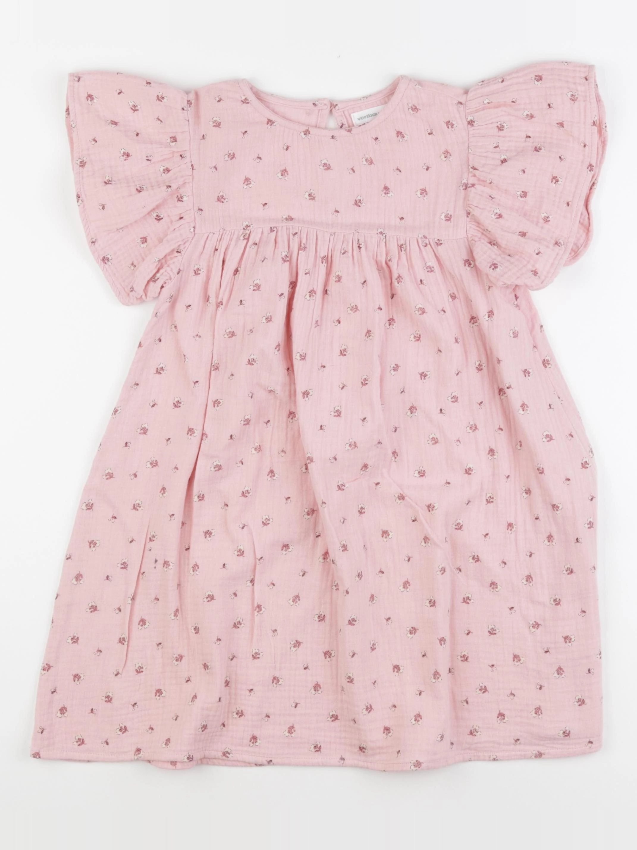 Vertbaudet - robe rose - 8 ans