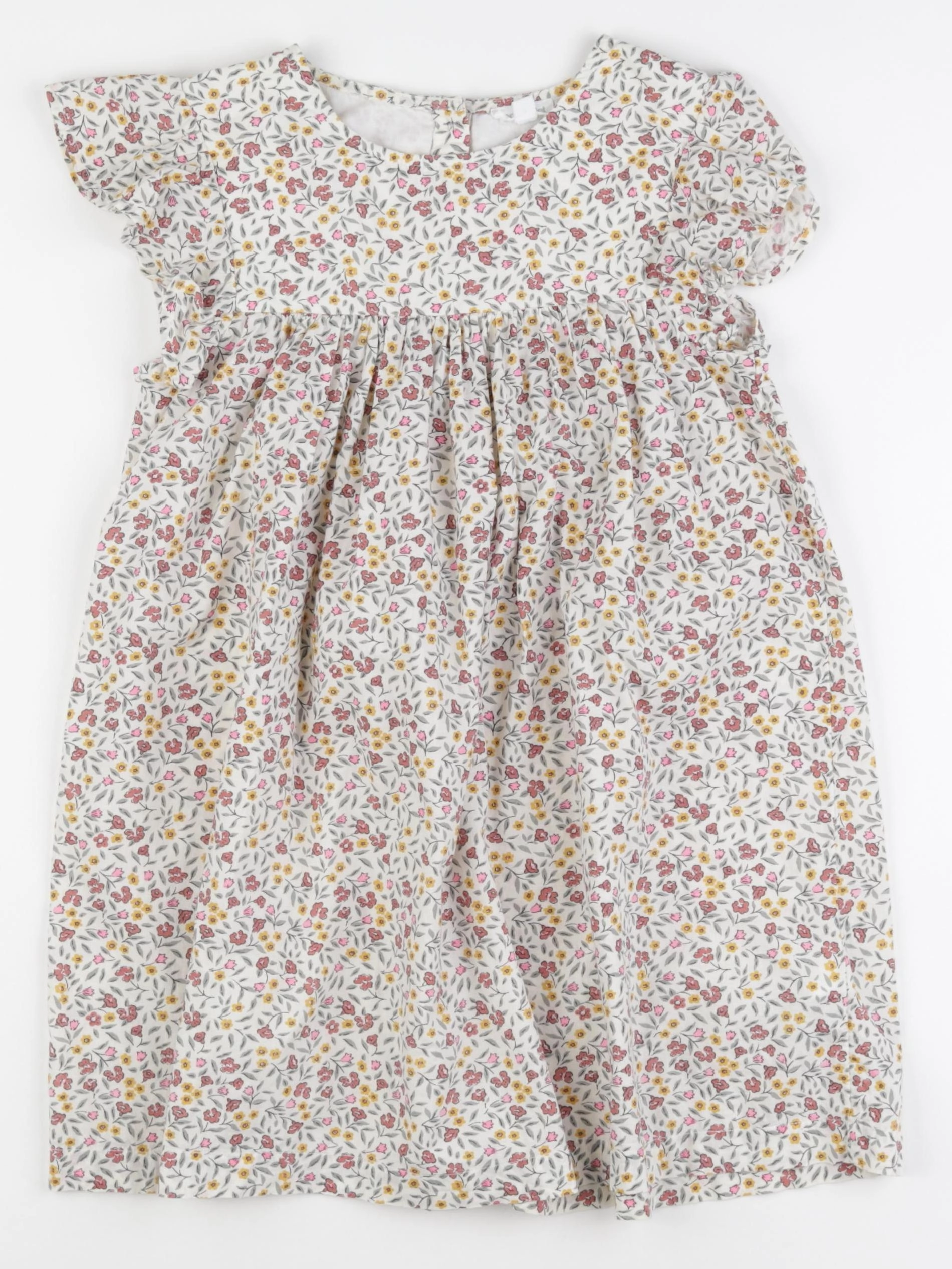 Vertbaudet - robe multicolore - 8 ans