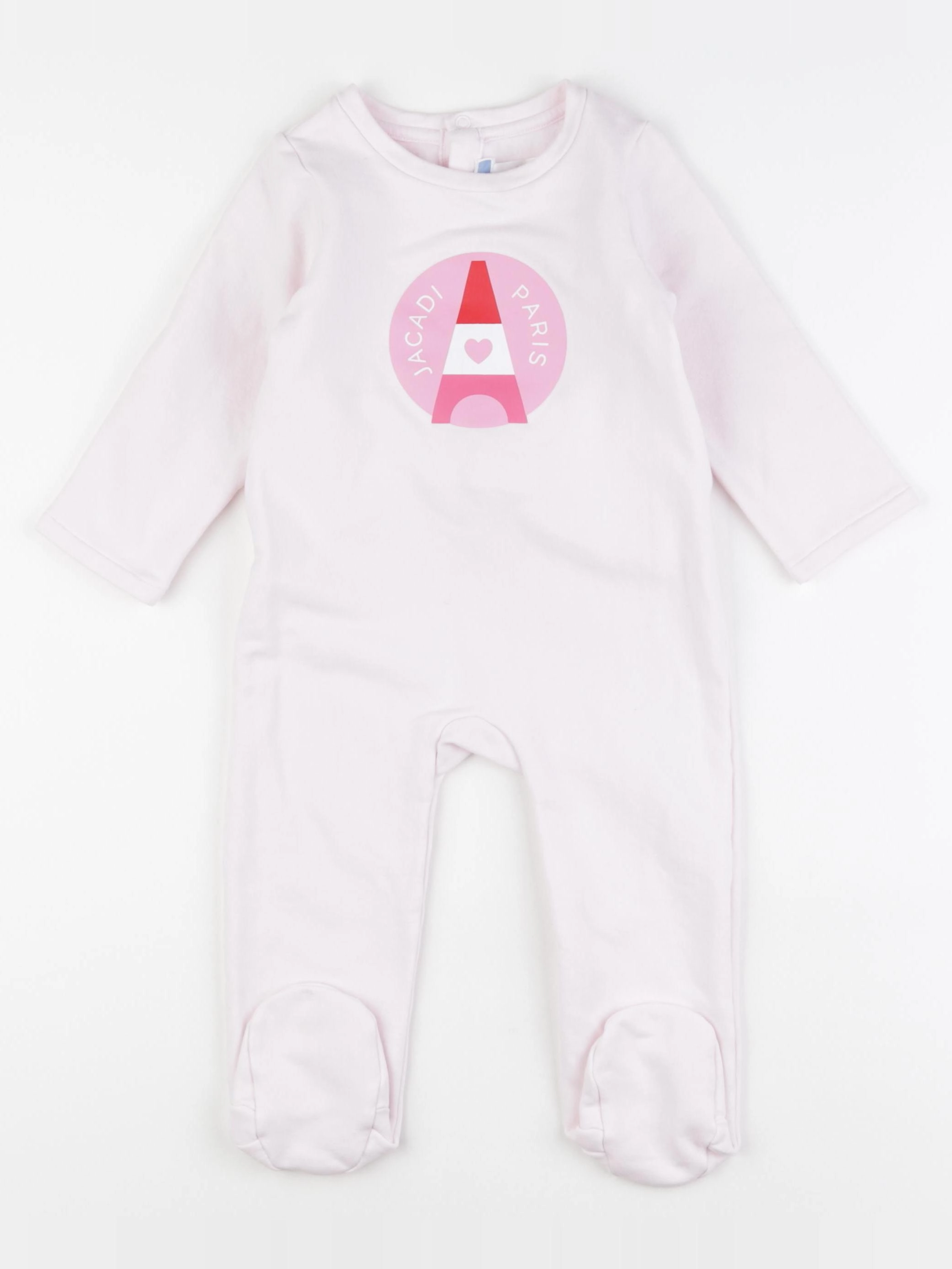 Jacadi - pyjama coton rose - 24 mois
