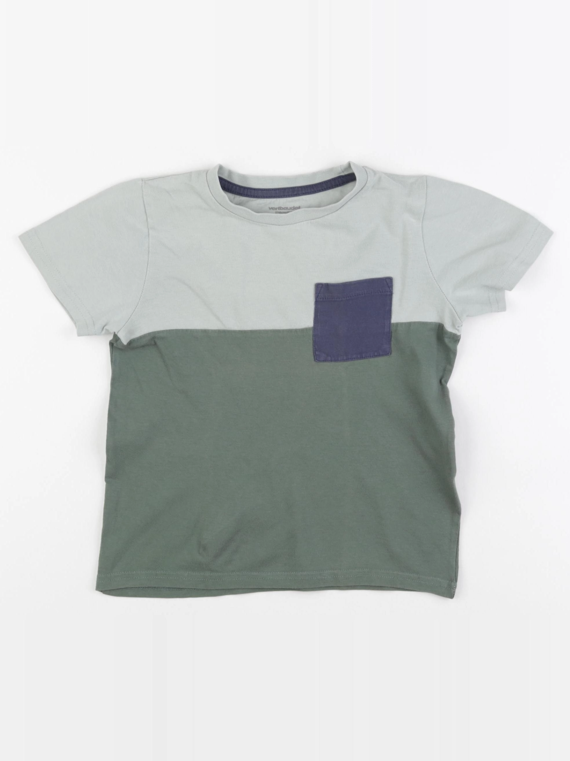 Vertbaudet - tee-shirt vert - 6 ans