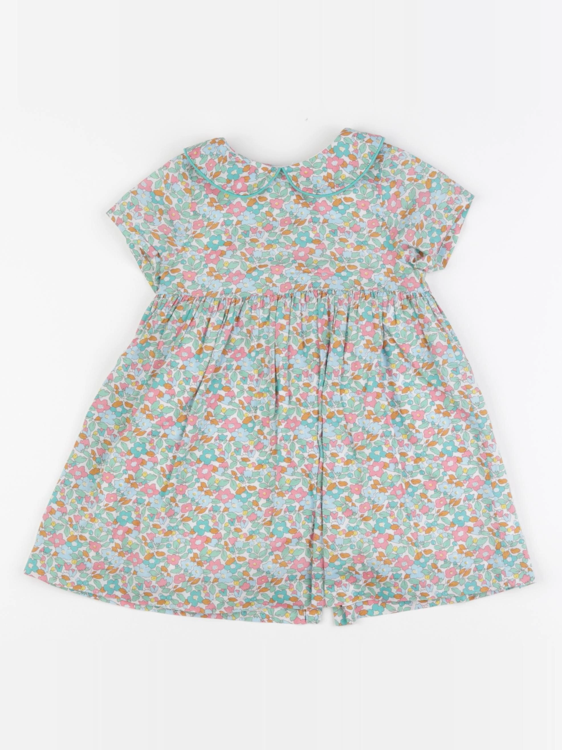 Jacadi - robe liberty vert - 24 mois