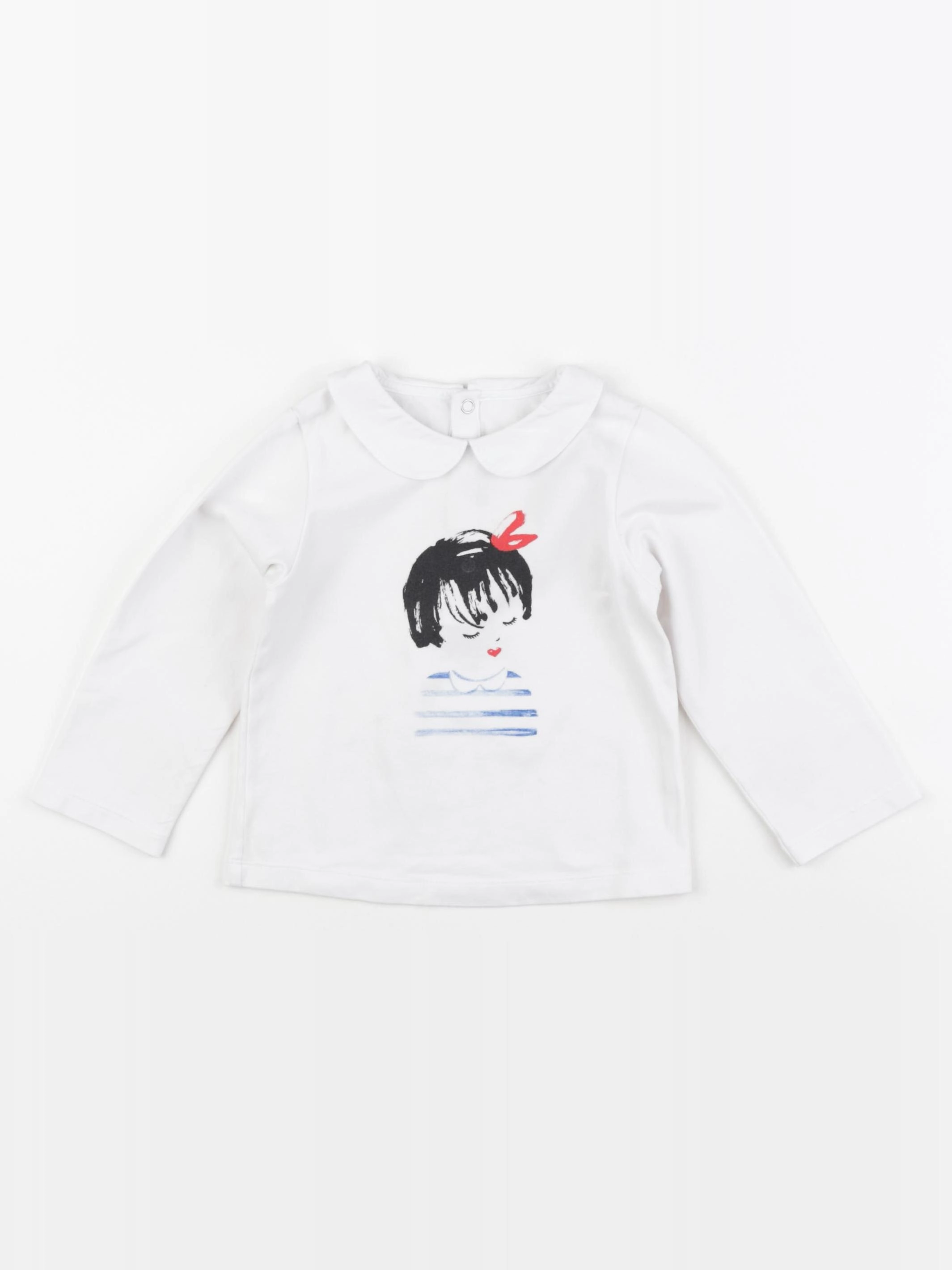 Jacadi - tee-shirt blanc - 24 mois