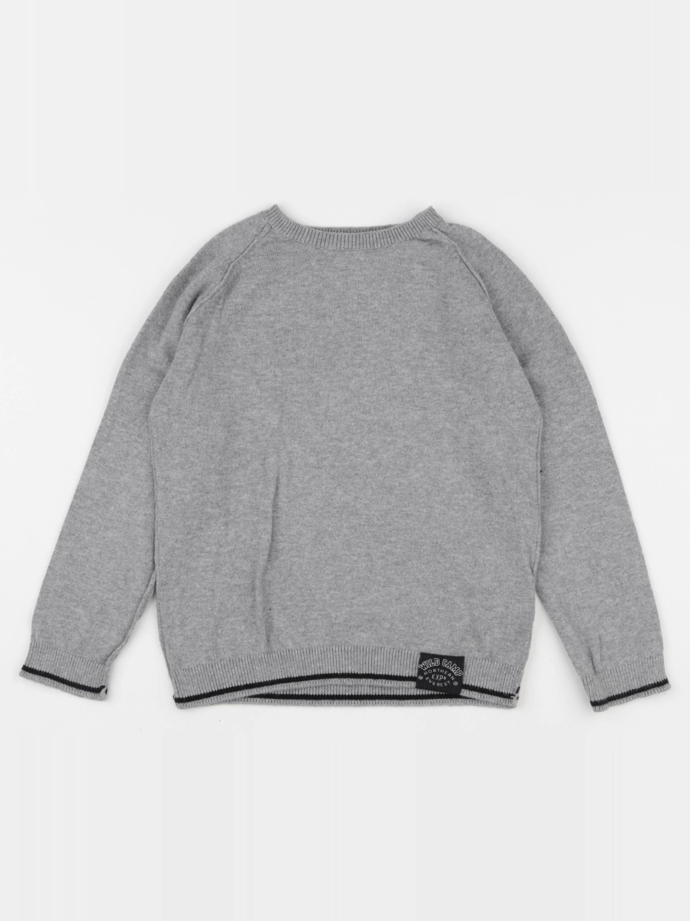 Vertbaudet - pull gris - 5 ans