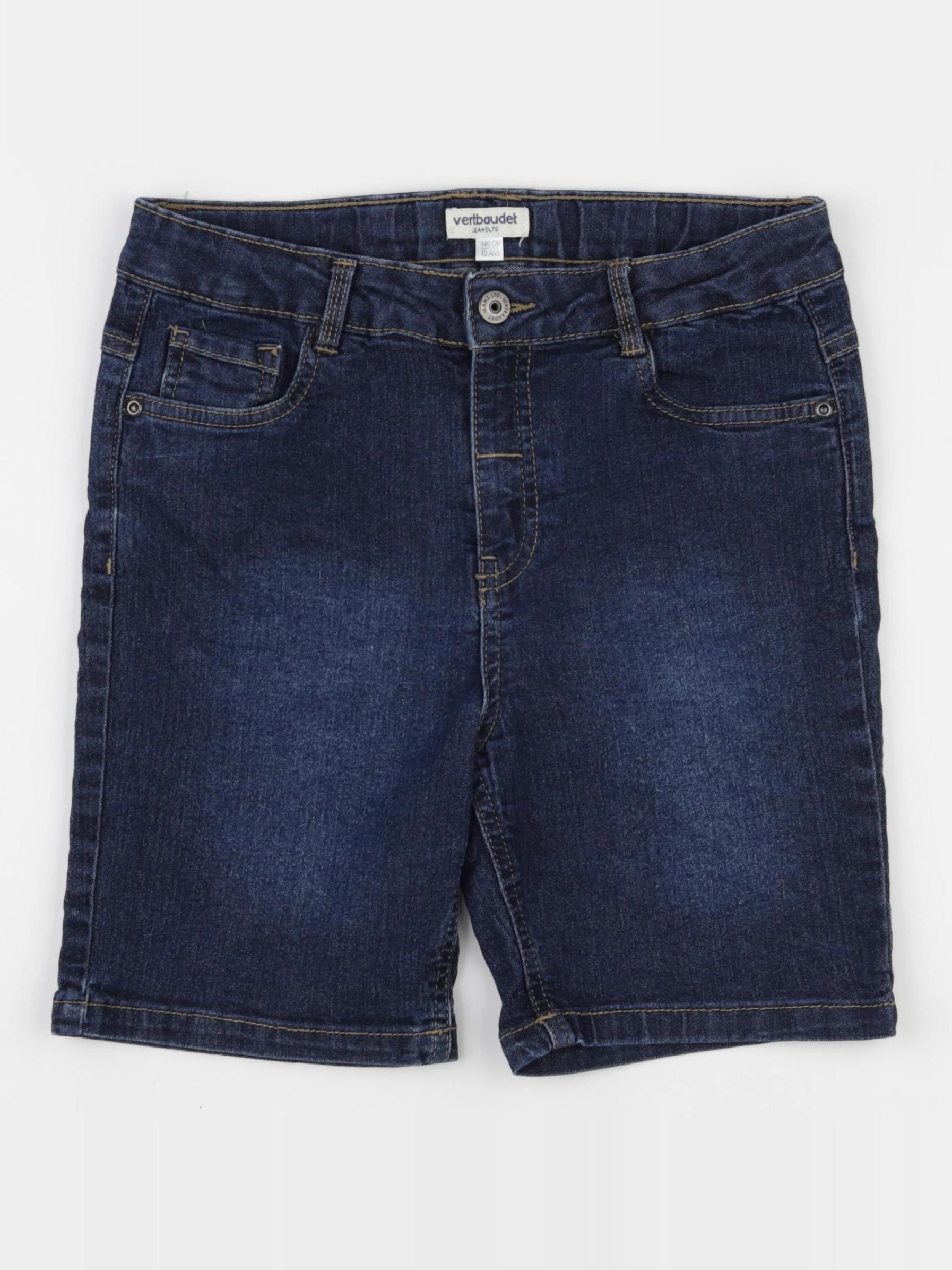 Vertbaudet - short bleu - 10 ans