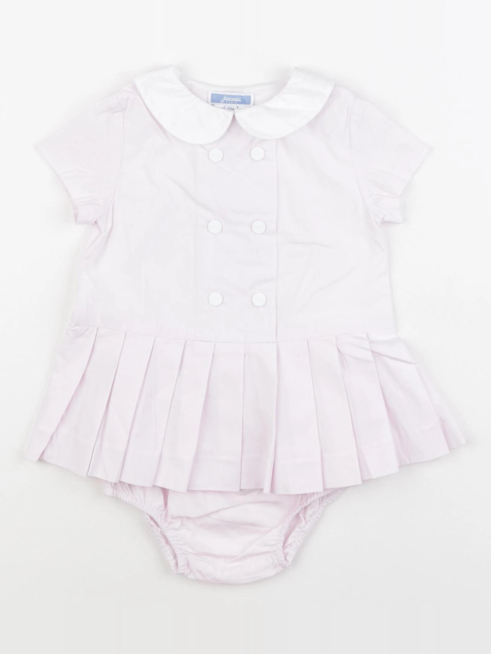 Jacadi - robe rose - 12 mois