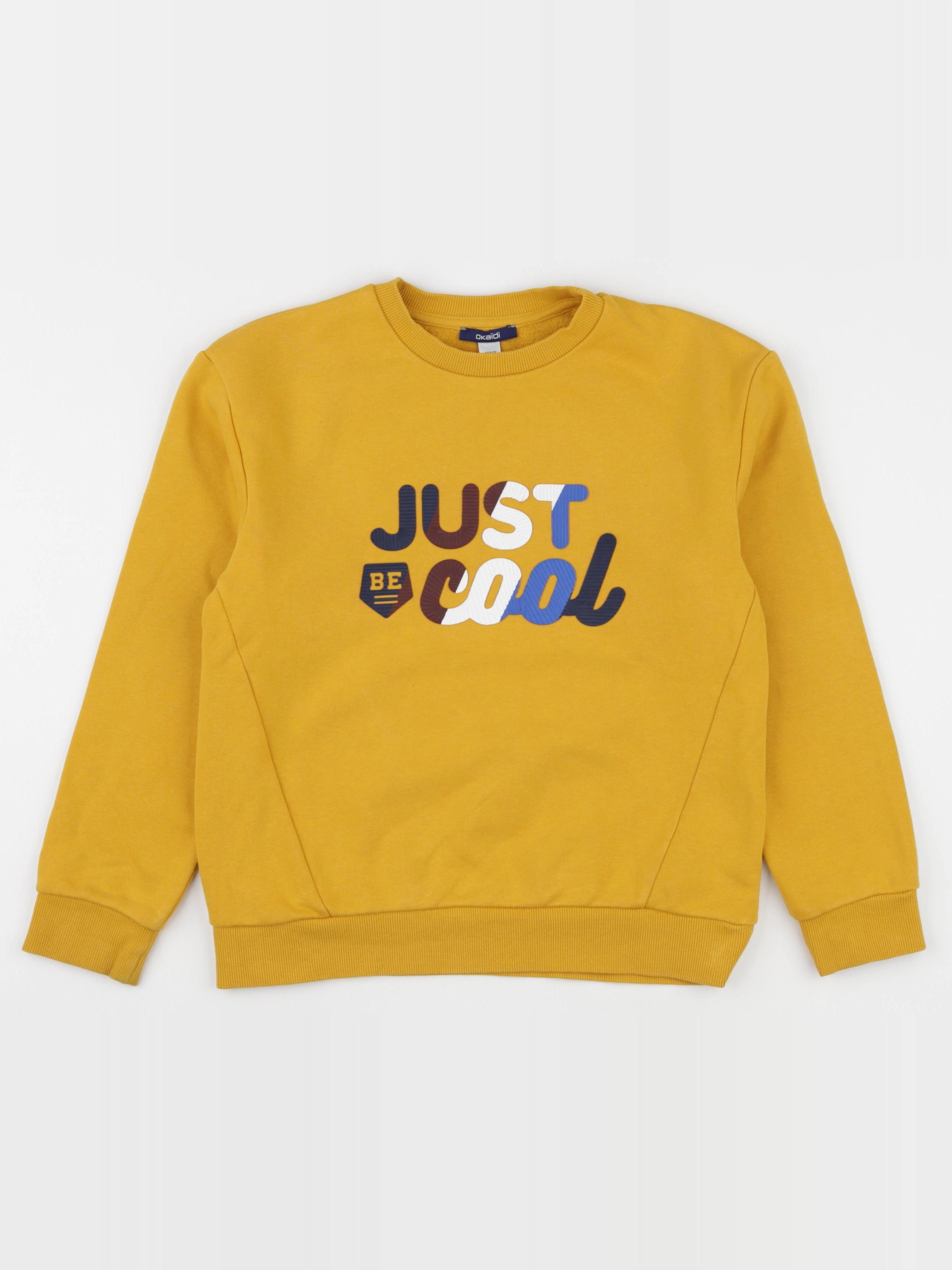Okaidi - sweat jaune - 10 ans