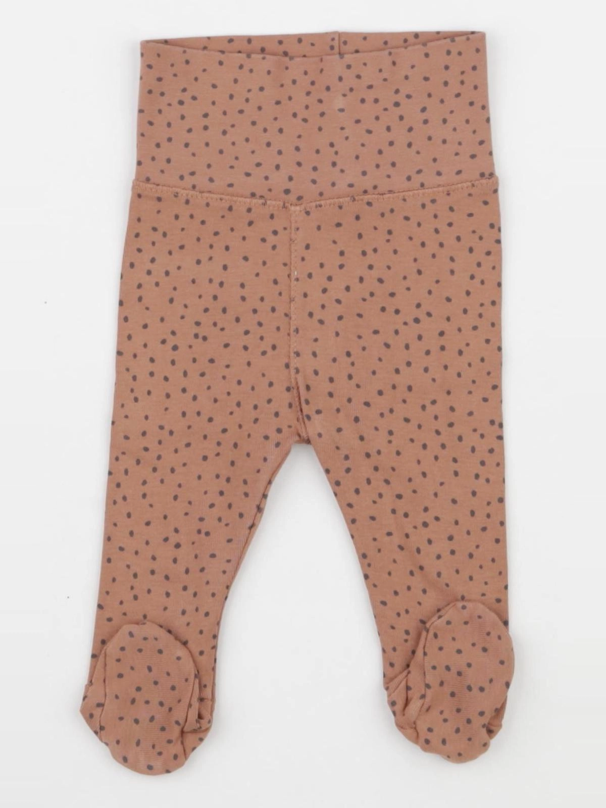 H&M - legging marron - 1 mois