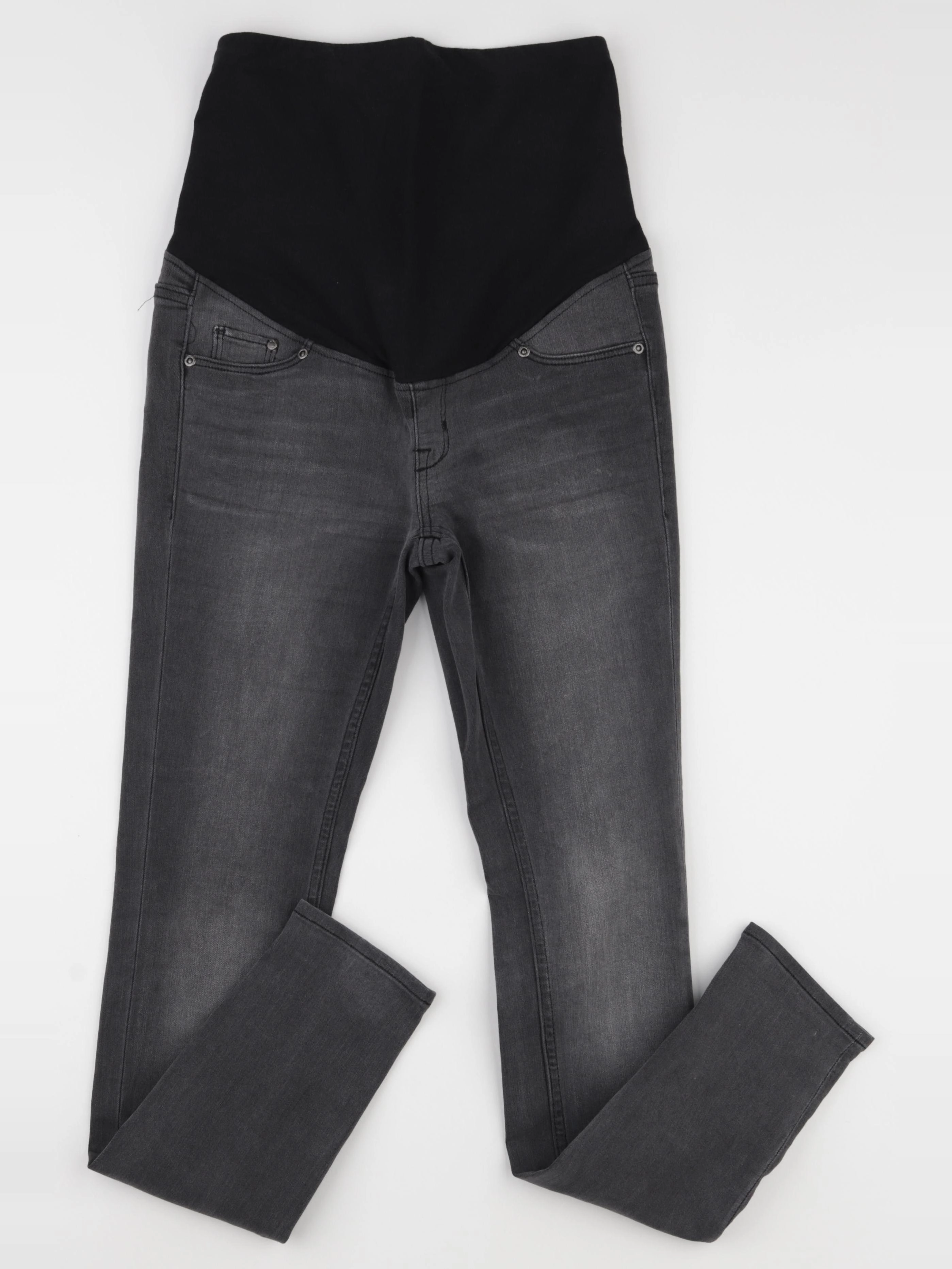H&M - jean grossesse gris - 36