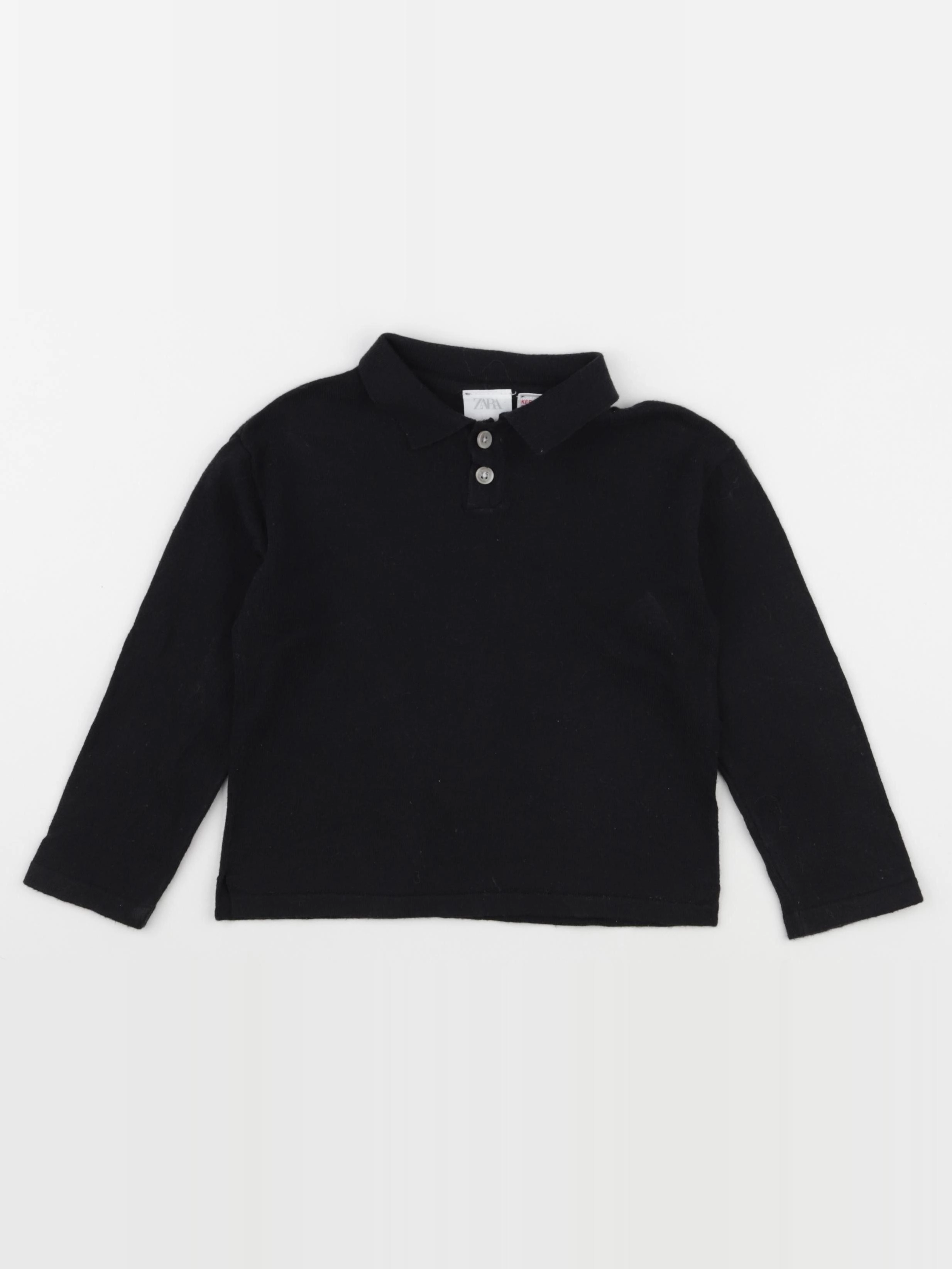 Zara - pull noir - 4 ans