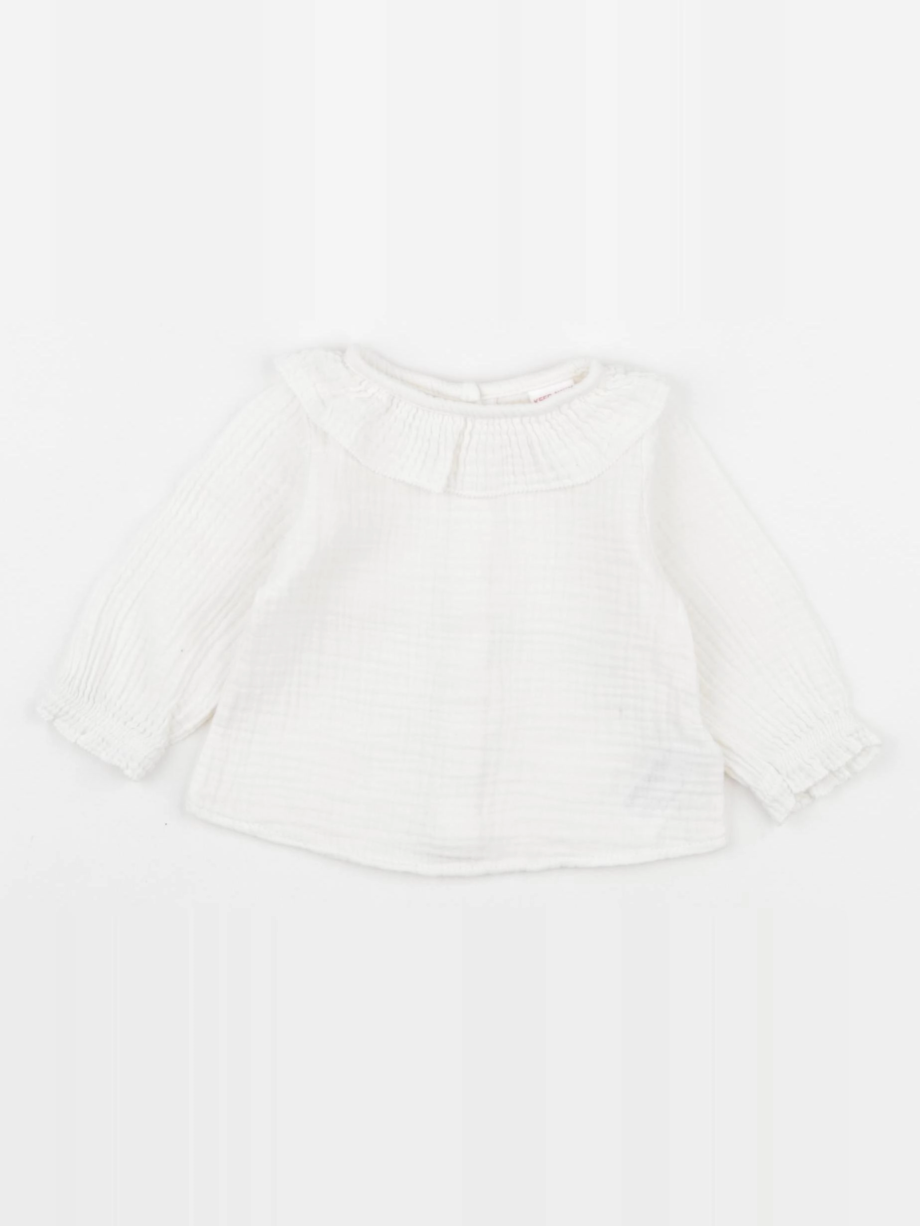 Zara - blouse beige - 1/3 mois