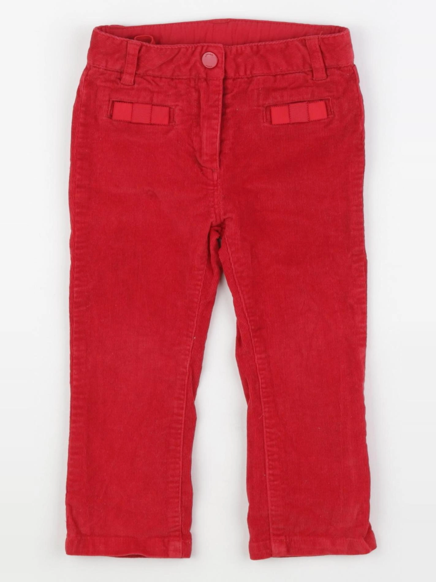 Jacadi - pantalon rouge - 24 mois