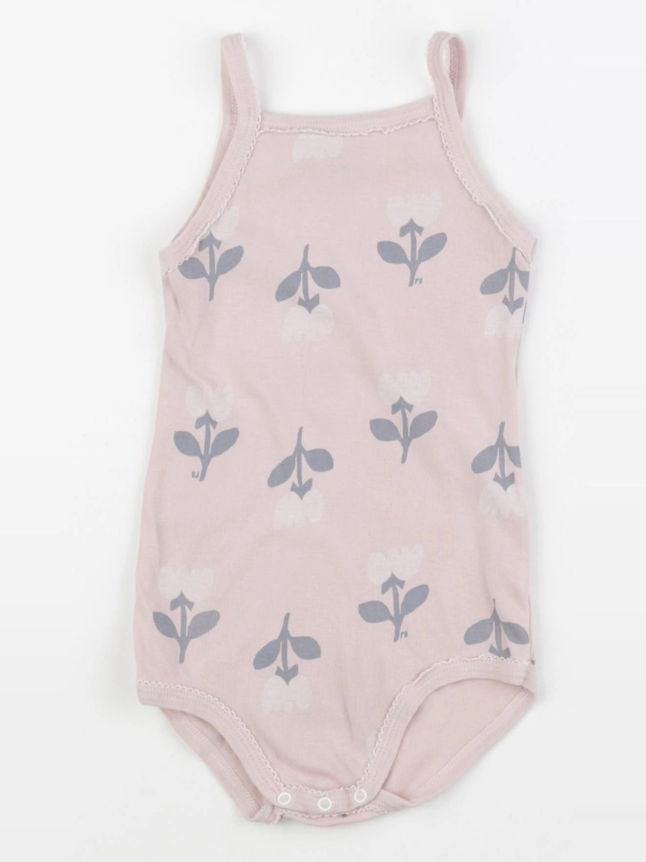 Petit Bateau - body rose - 24 mois