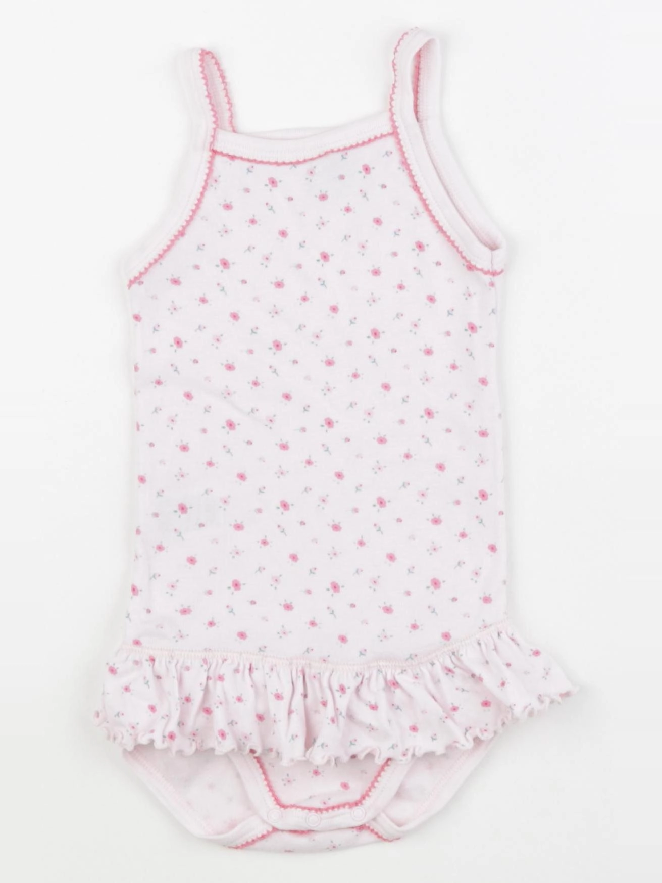 Petit Bateau - body rose - 24 mois