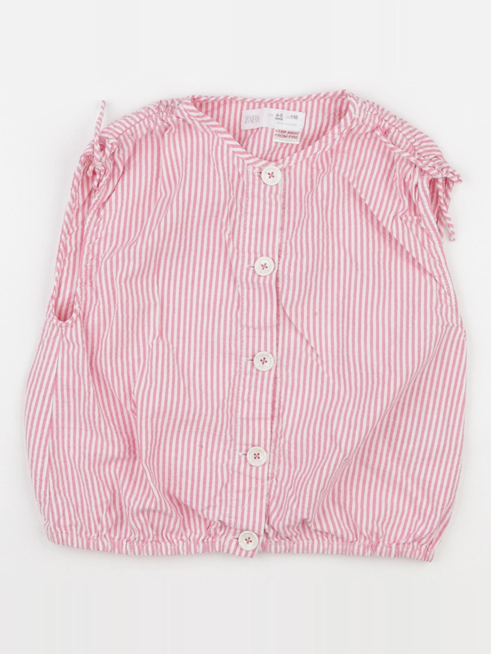 Zara - blouse rose - 4/5 ans