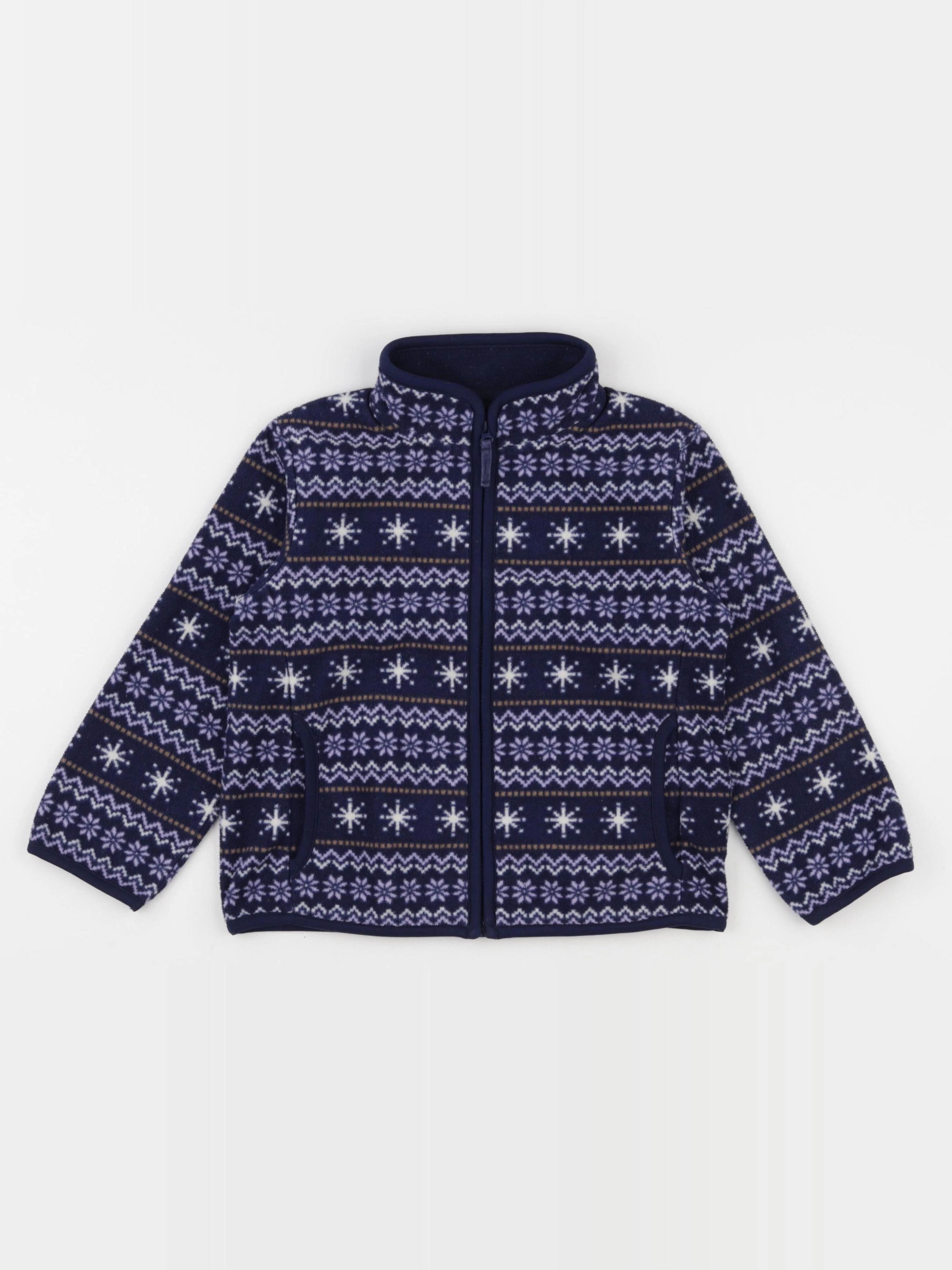 Uniqlo - polaire bleu - 3/4 ans