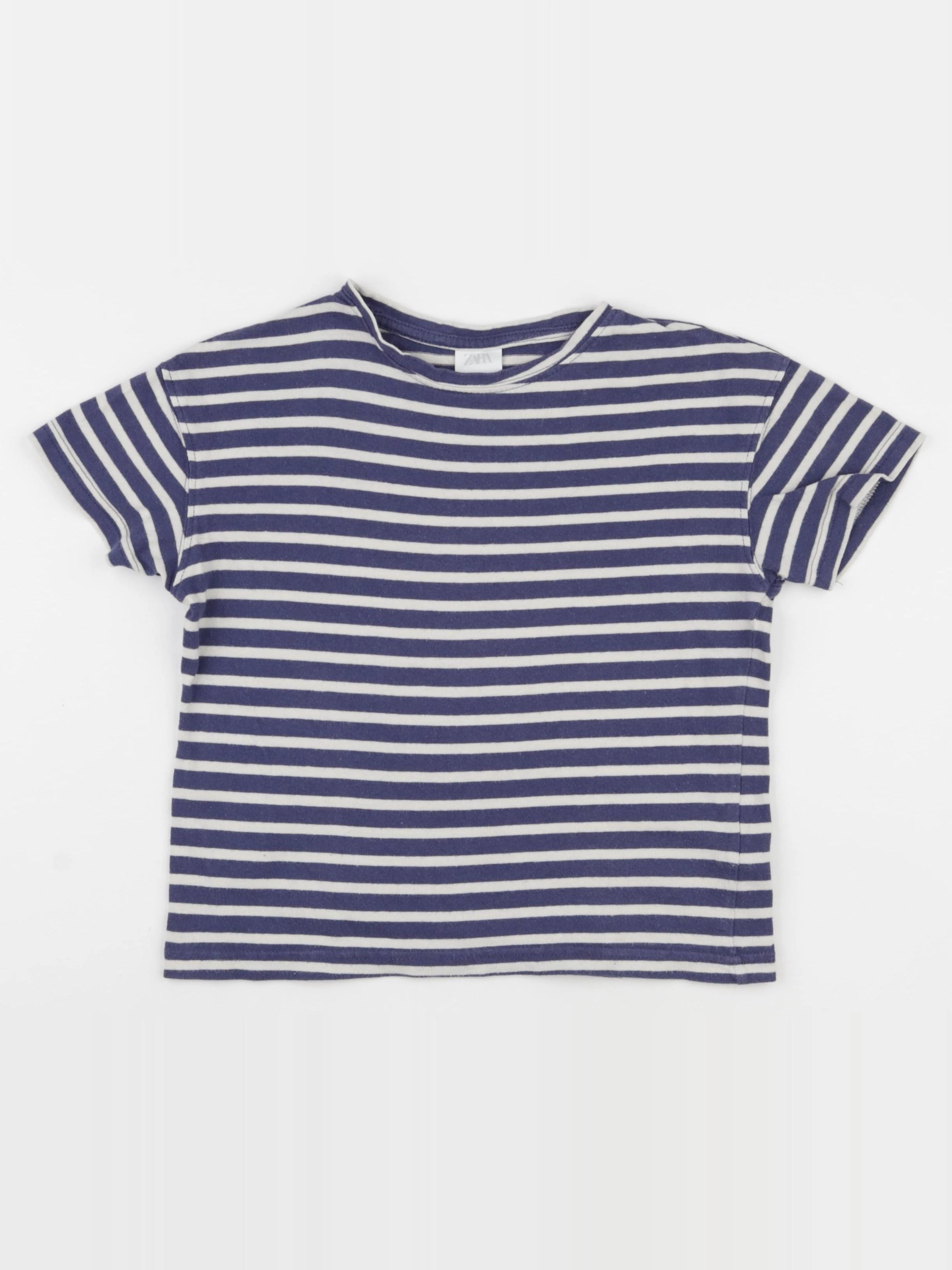 Zara - tee-shirt bleu - 8 ans