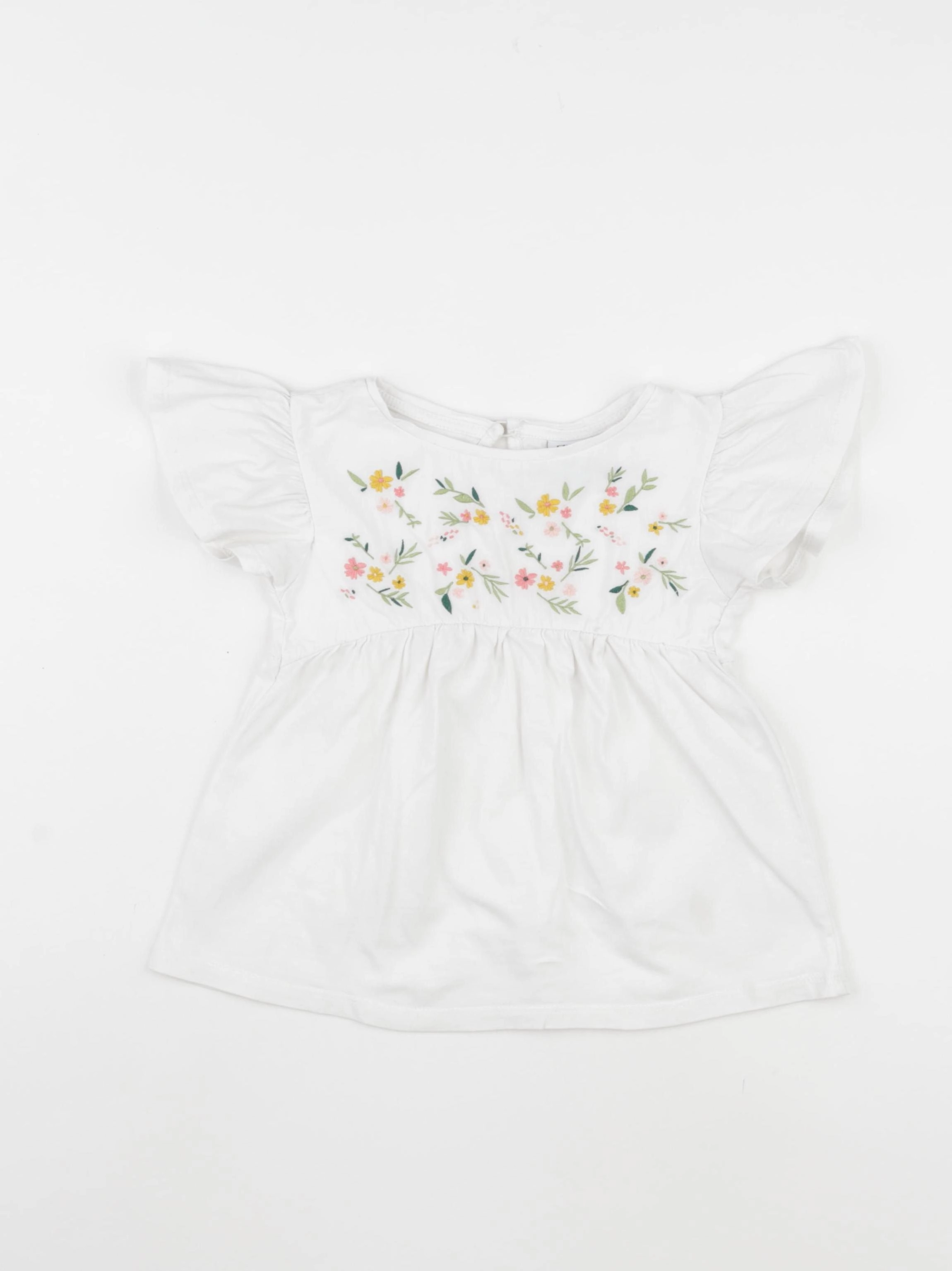 Zara - tee-shirt blanc - 4/5 ans