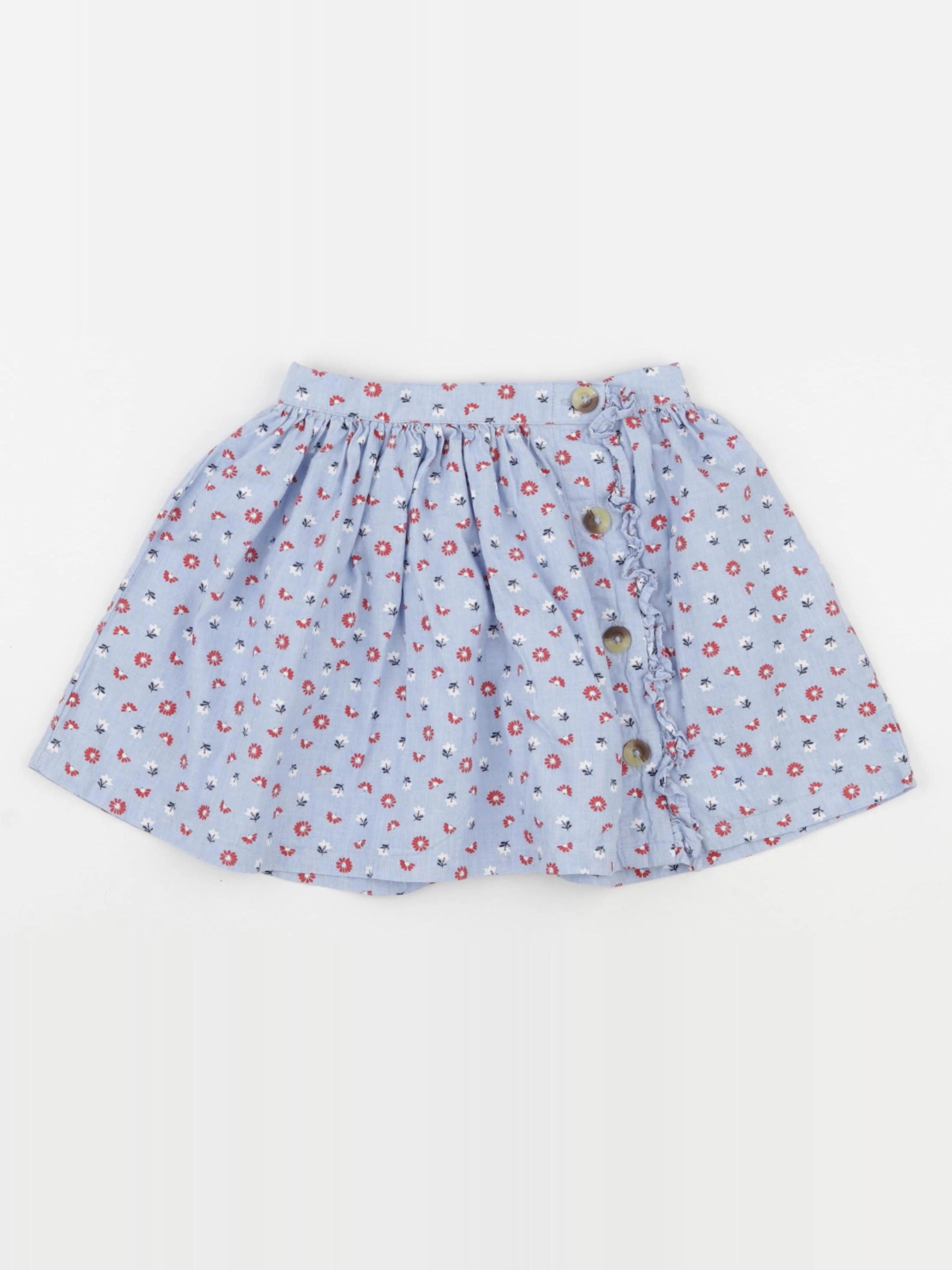 Monoprix - jupe bleu - 4 ans