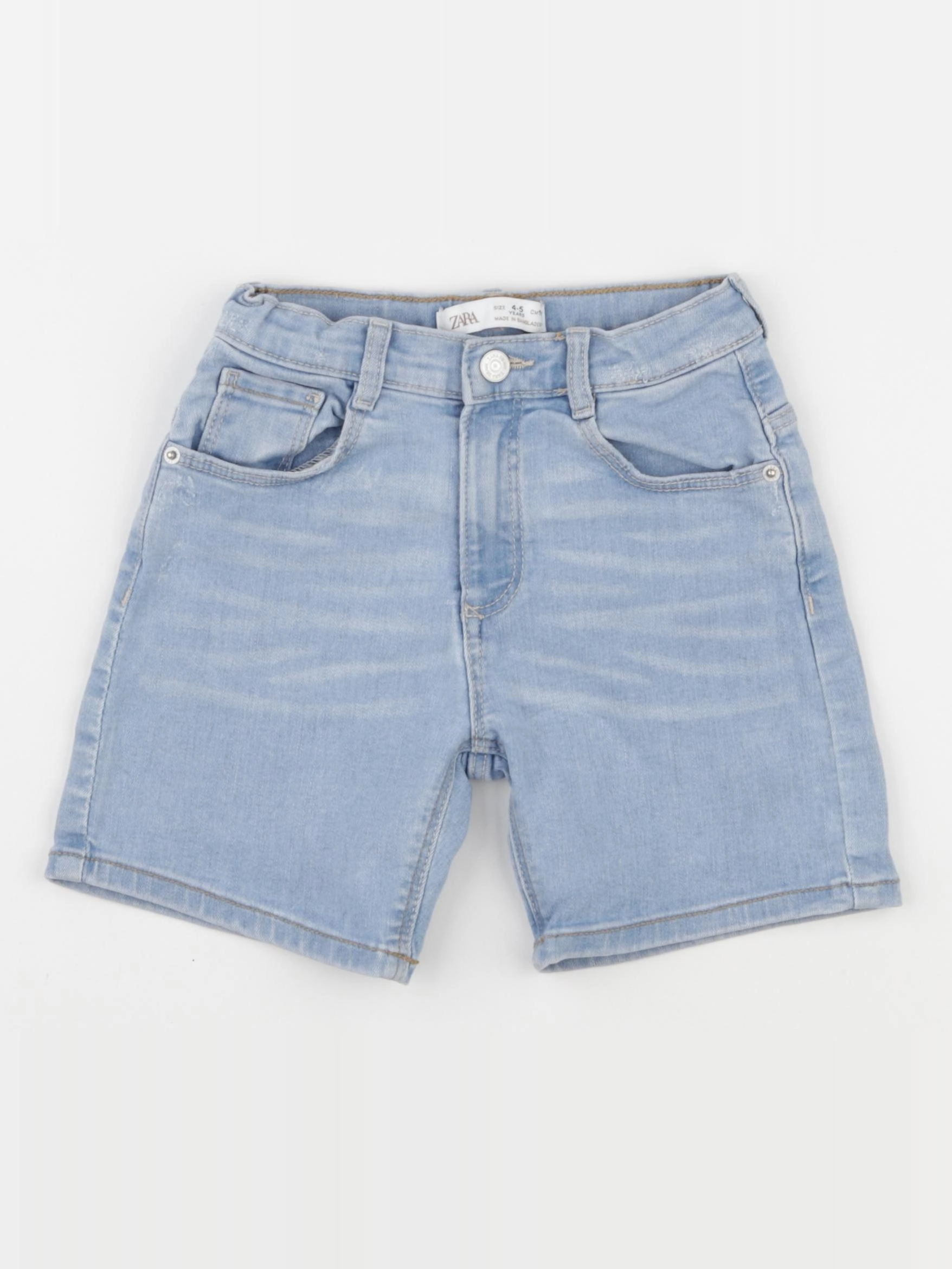 Zara - short bleu - 4/5 ans