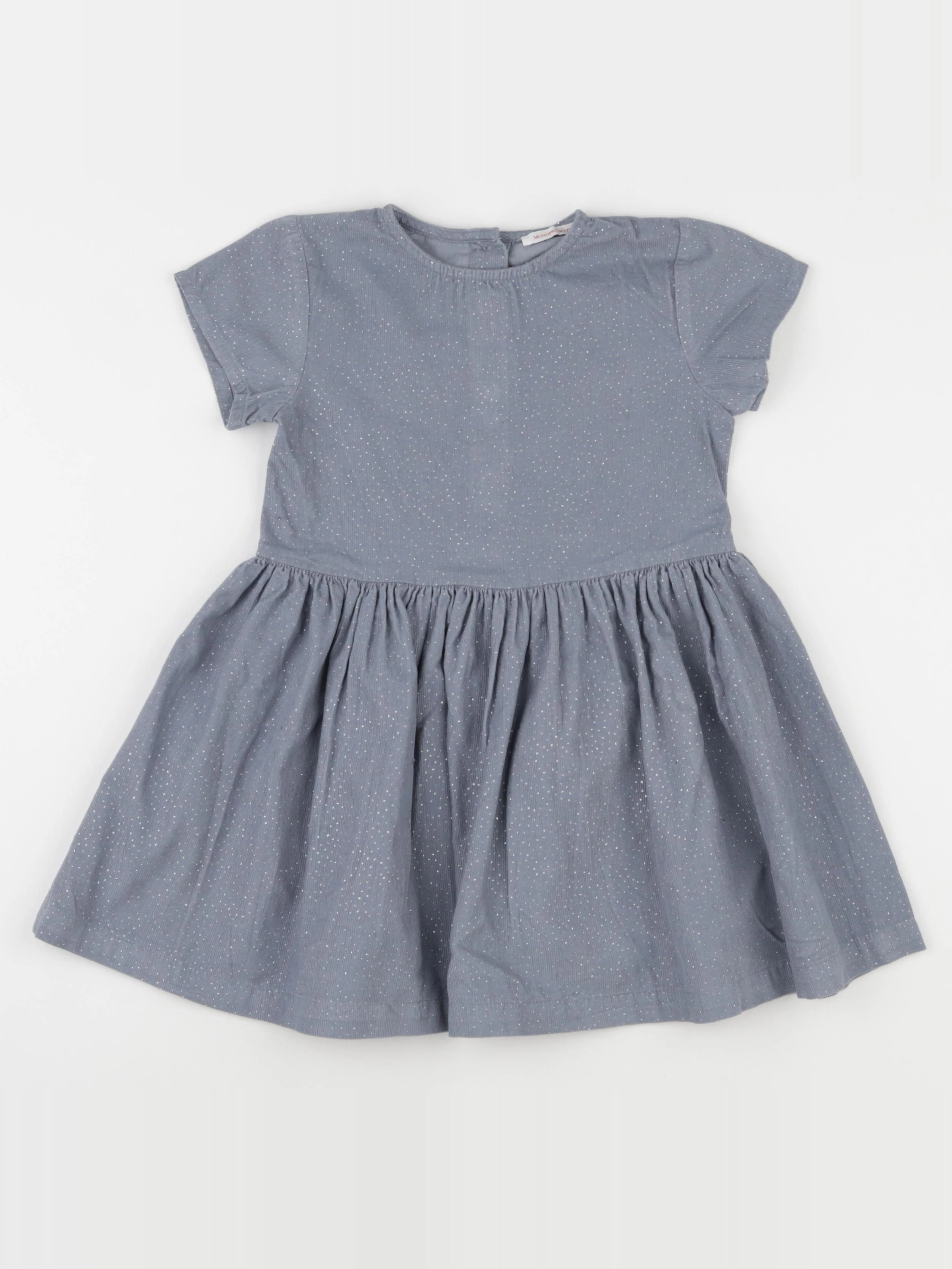 Monoprix - robe bleu - 4 ans