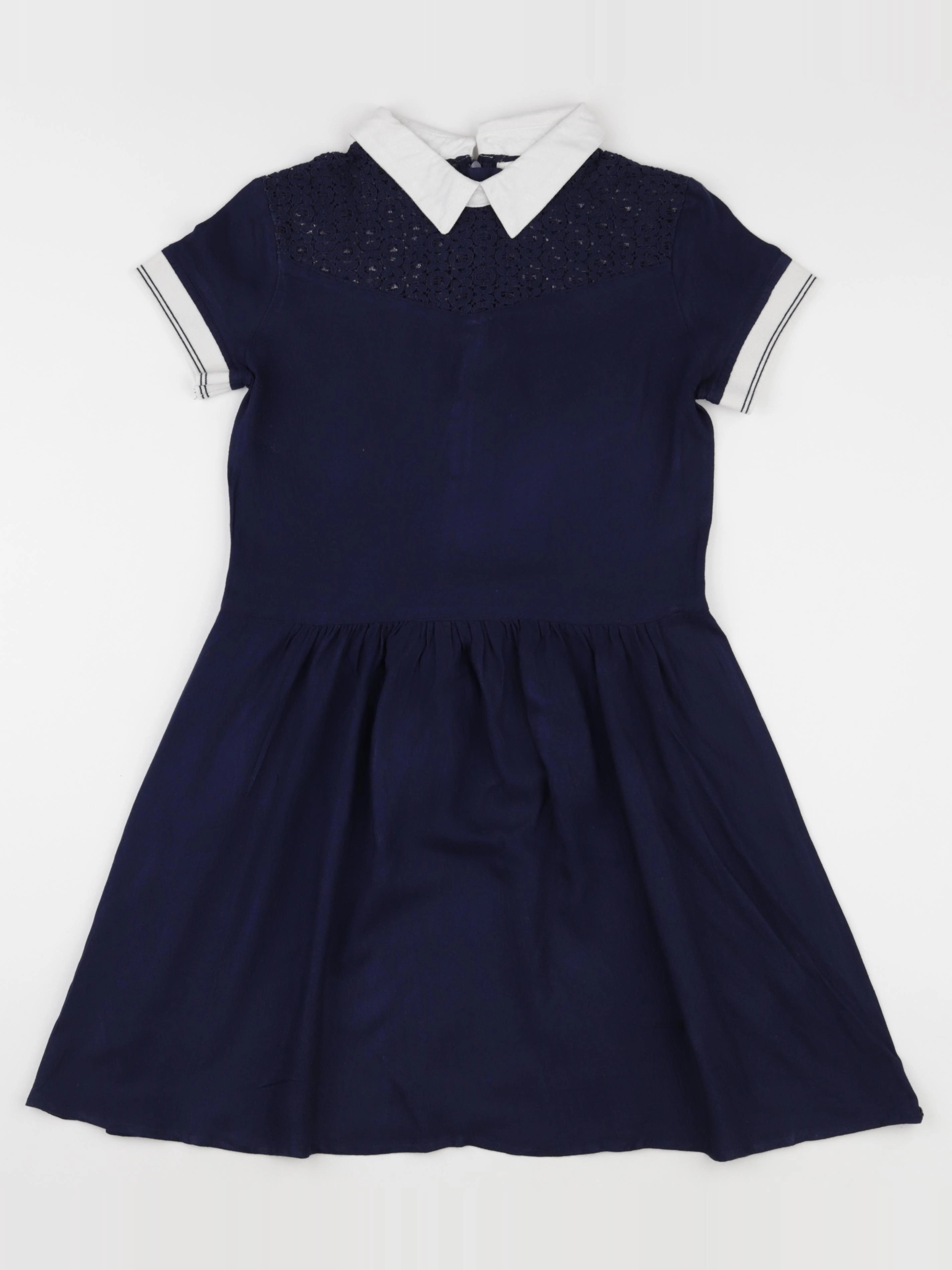 IKKS - robe bleu - 10 ans
