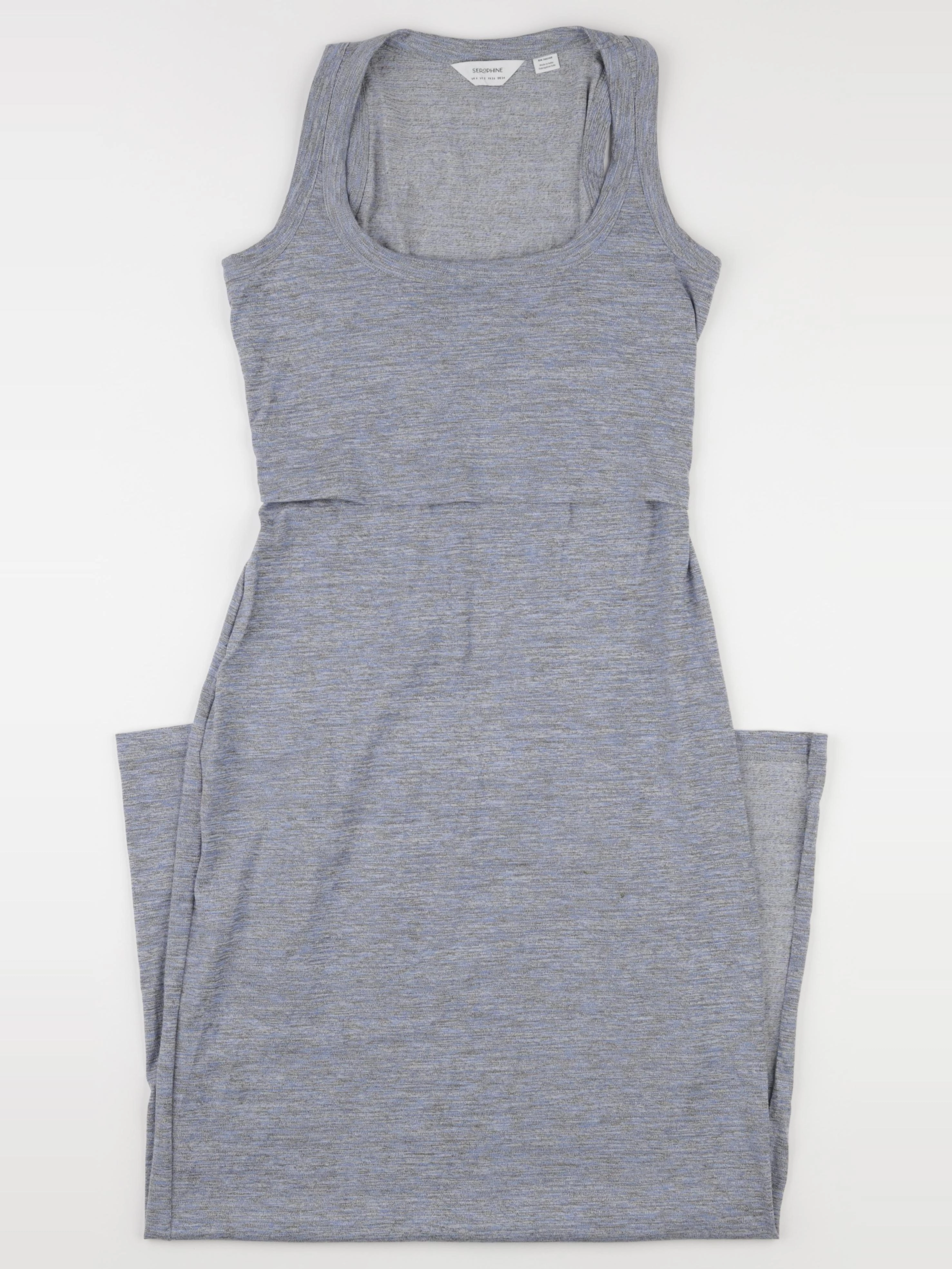 Seraphine - robe allaitement bleu - 36