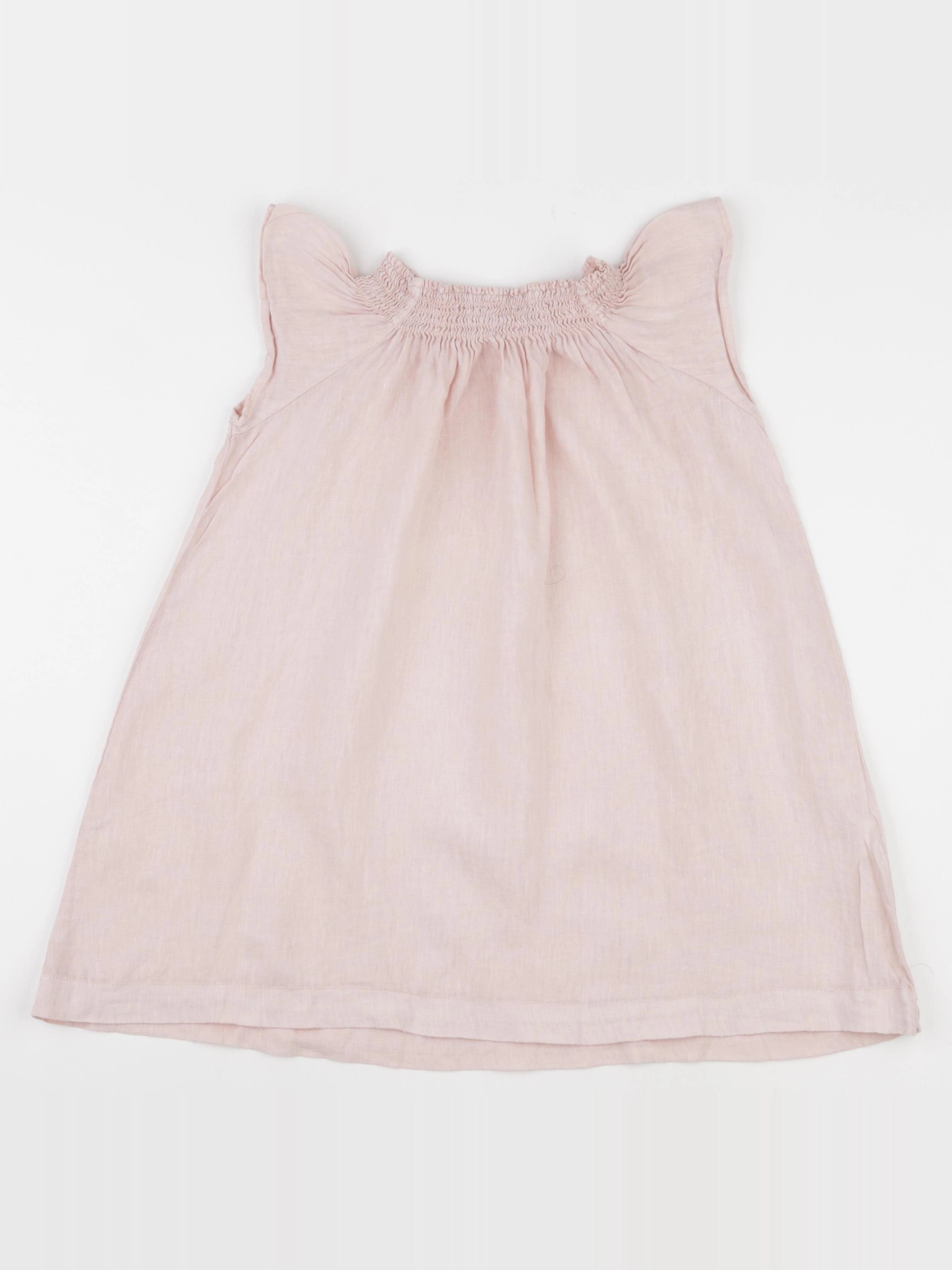 Monoprix - robe rose - 4 ans