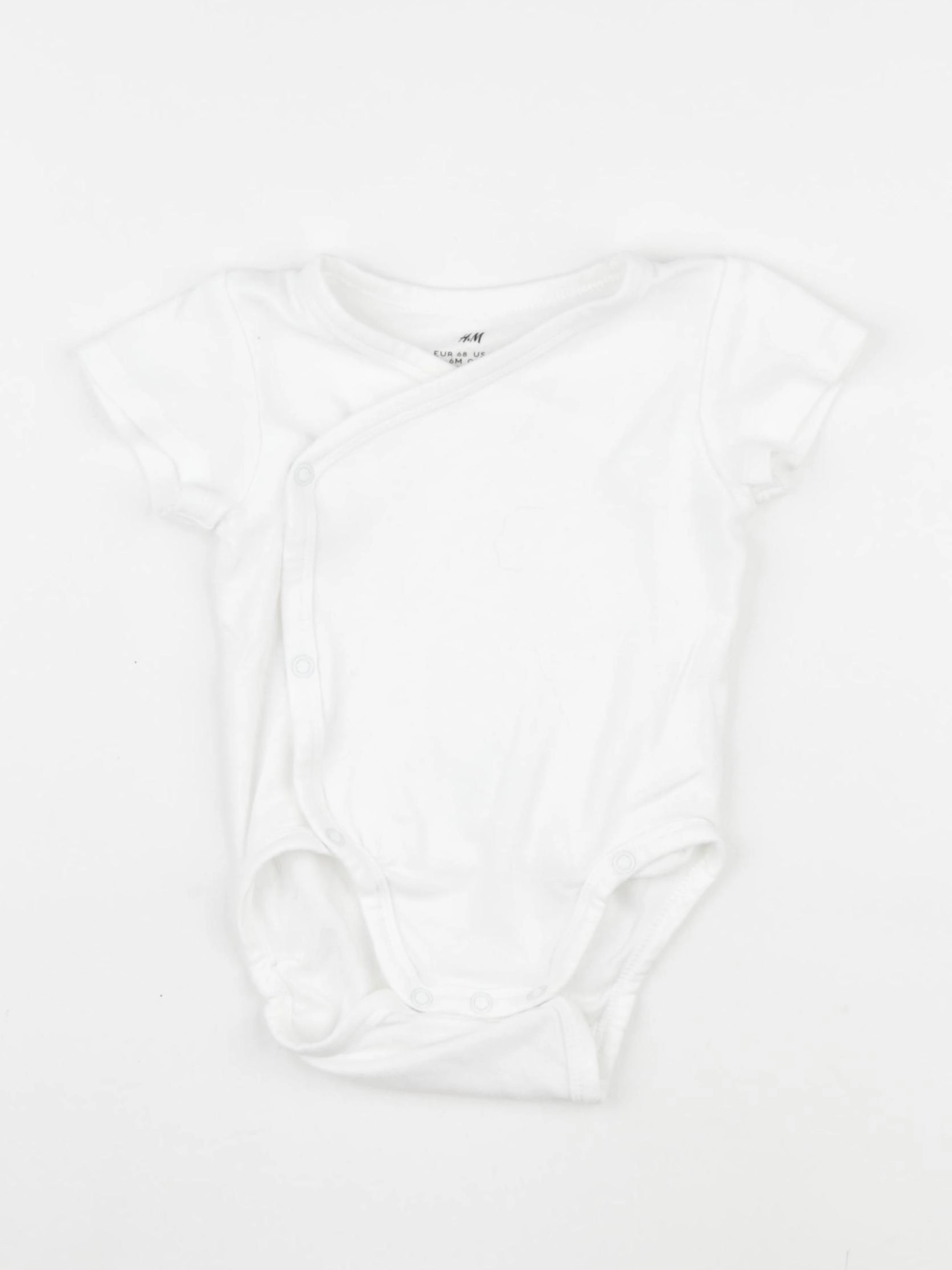 H&M - body blanc - 6 mois